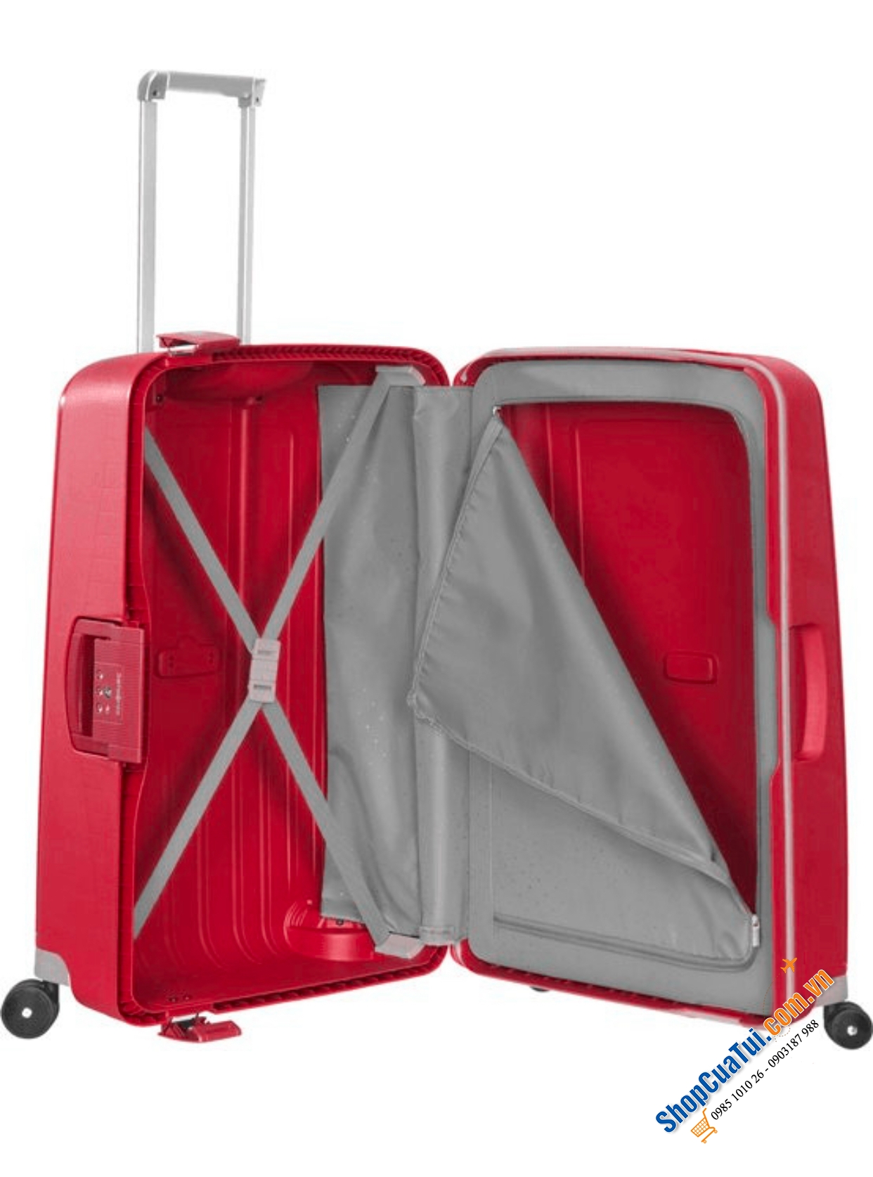 Vali Samsonite S Cure size đại 28 inch - Made in EU xịn xò, valy màu nào cũng đẹp