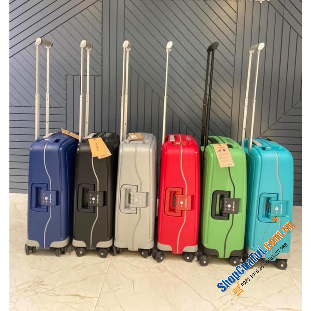 Vali Samsonite S Cure size đại 28 inch - Made in EU xịn xò, valy màu nào cũng đẹp