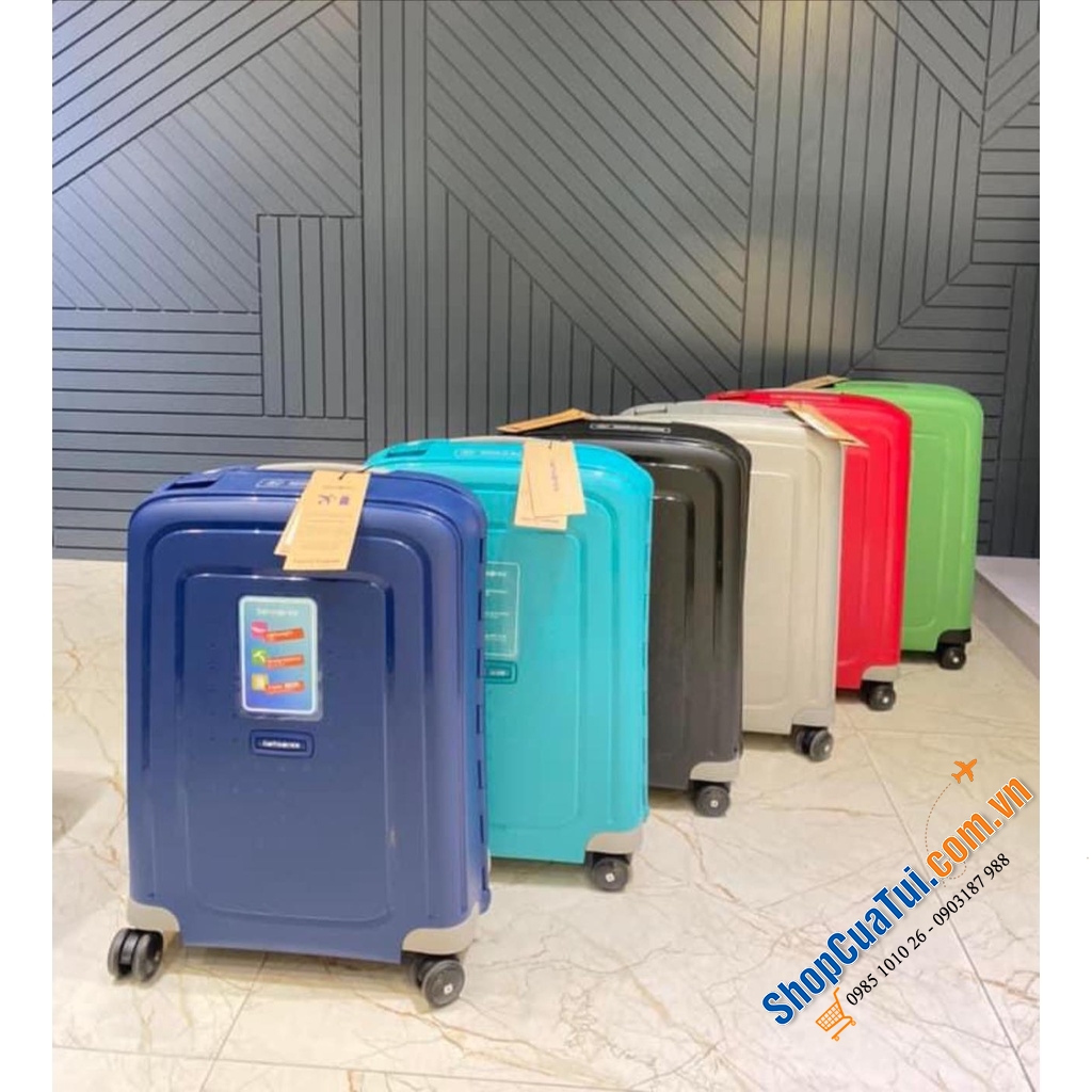 Vali Samsonite S Cure size đại 28 inch - Made in EU xịn xò, valy màu nào cũng đẹp