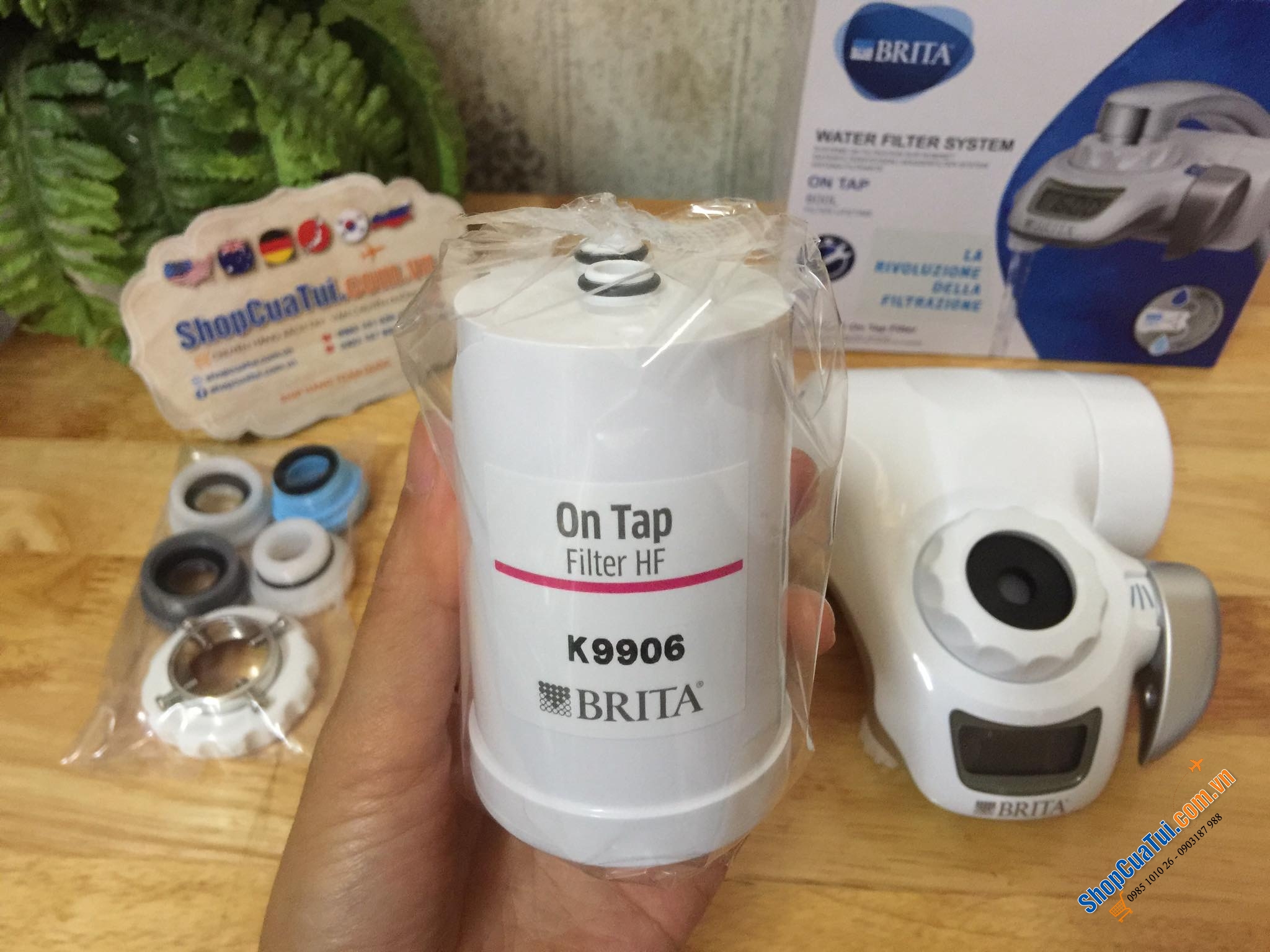 Lọc nước tại vòi Brita cho nguồn nước sạch trong, LỌC TẠI VÒI BRITA