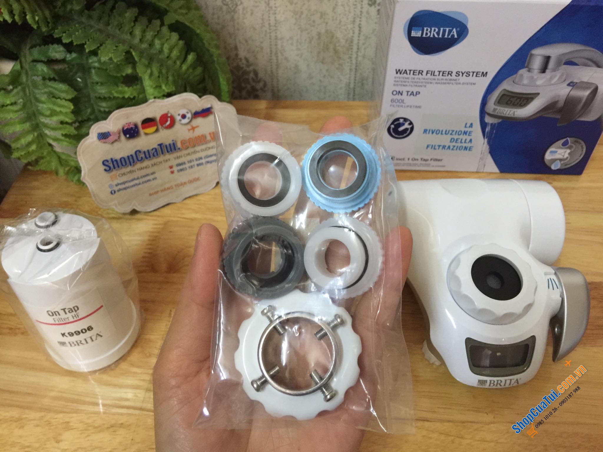 Lọc nước tại vòi Brita cho nguồn nước sạch trong, LỌC TẠI VÒI BRITA