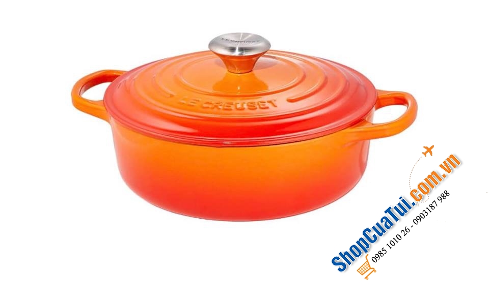 NỒI GANG LE CREUSET 24 CM - Dung tích 4 LIT - CAO TẦM 17 cm