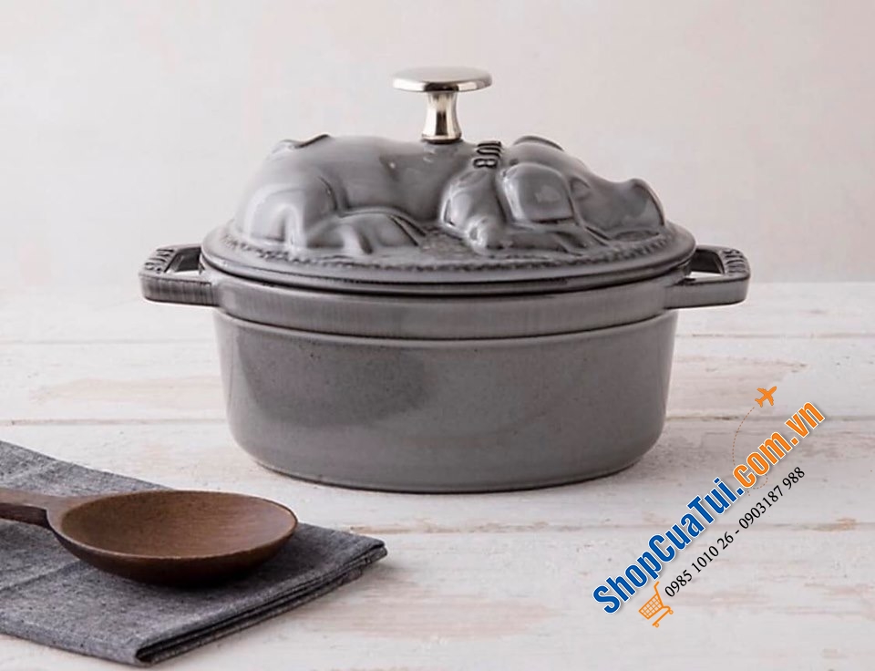 NỒI STAUB HEO SIÊU LỘC - MADE IN FRANCE