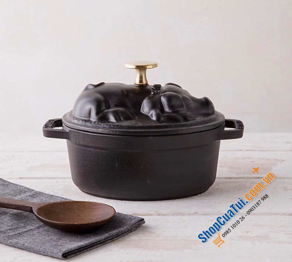 NỒI STAUB HEO SIÊU LỘC - MADE IN FRANCE
