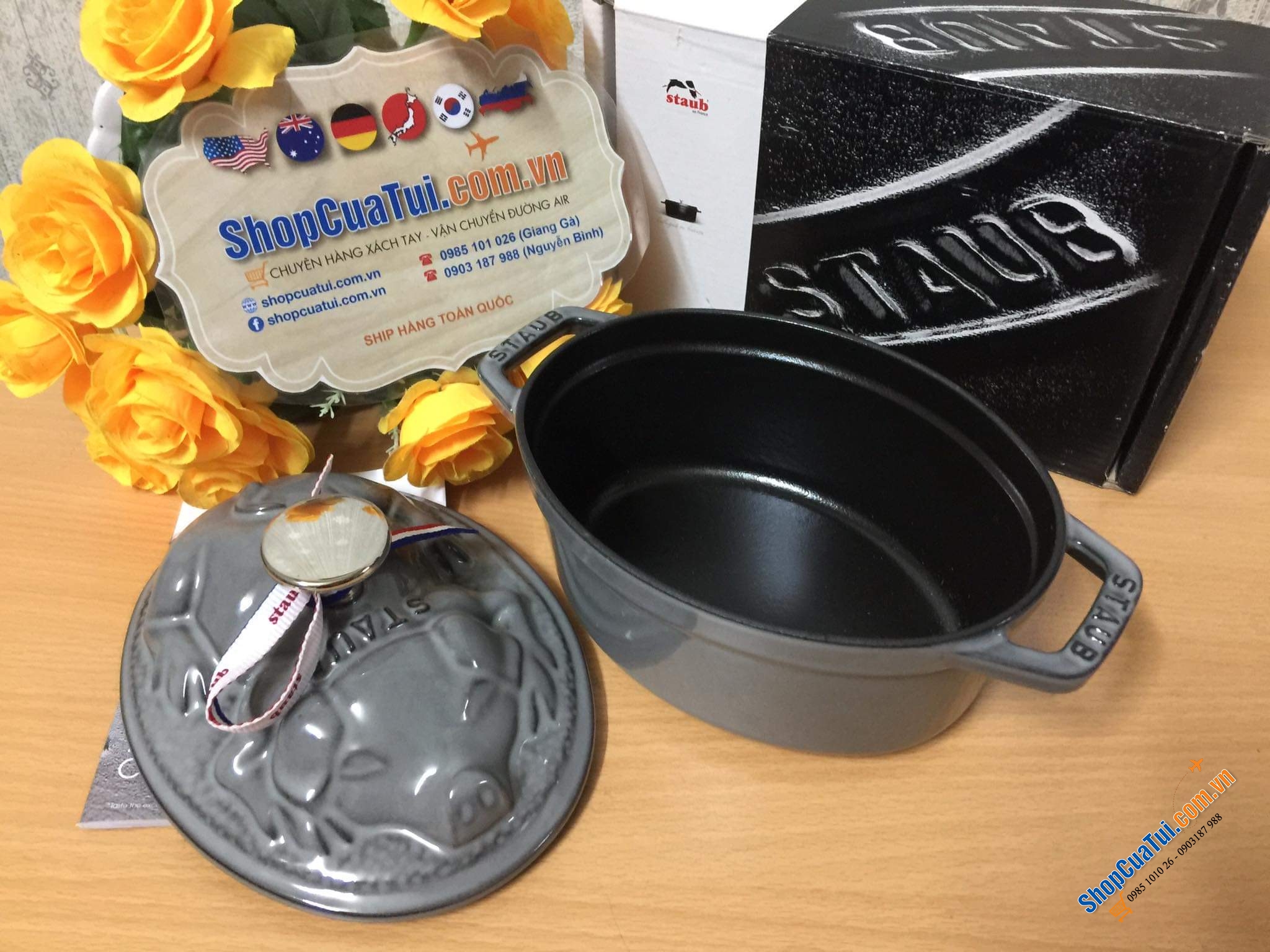 NỒI STAUB HEO SIÊU LỘC - MADE IN FRANCE