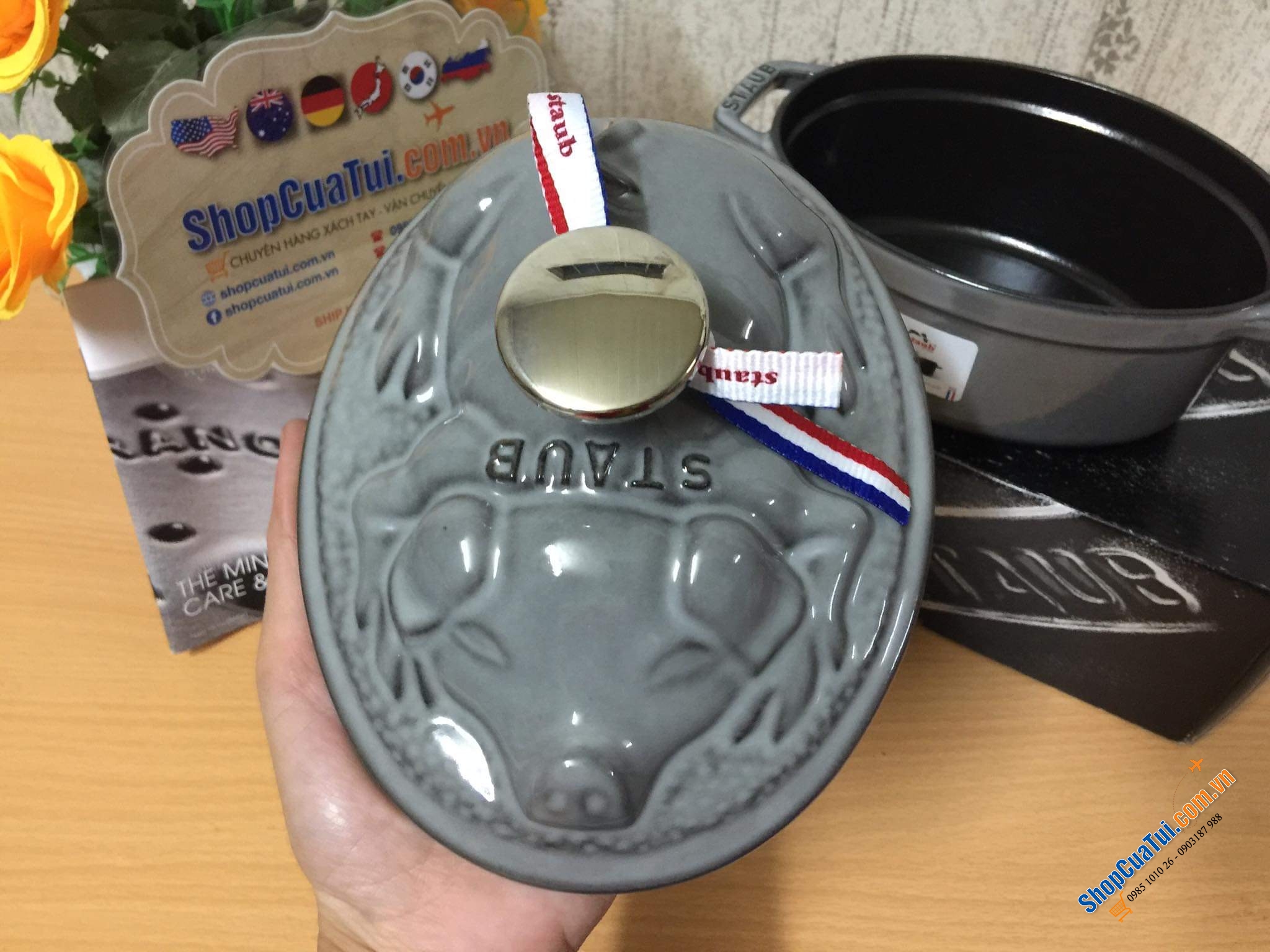 NỒI STAUB HEO SIÊU LỘC - MADE IN FRANCE
