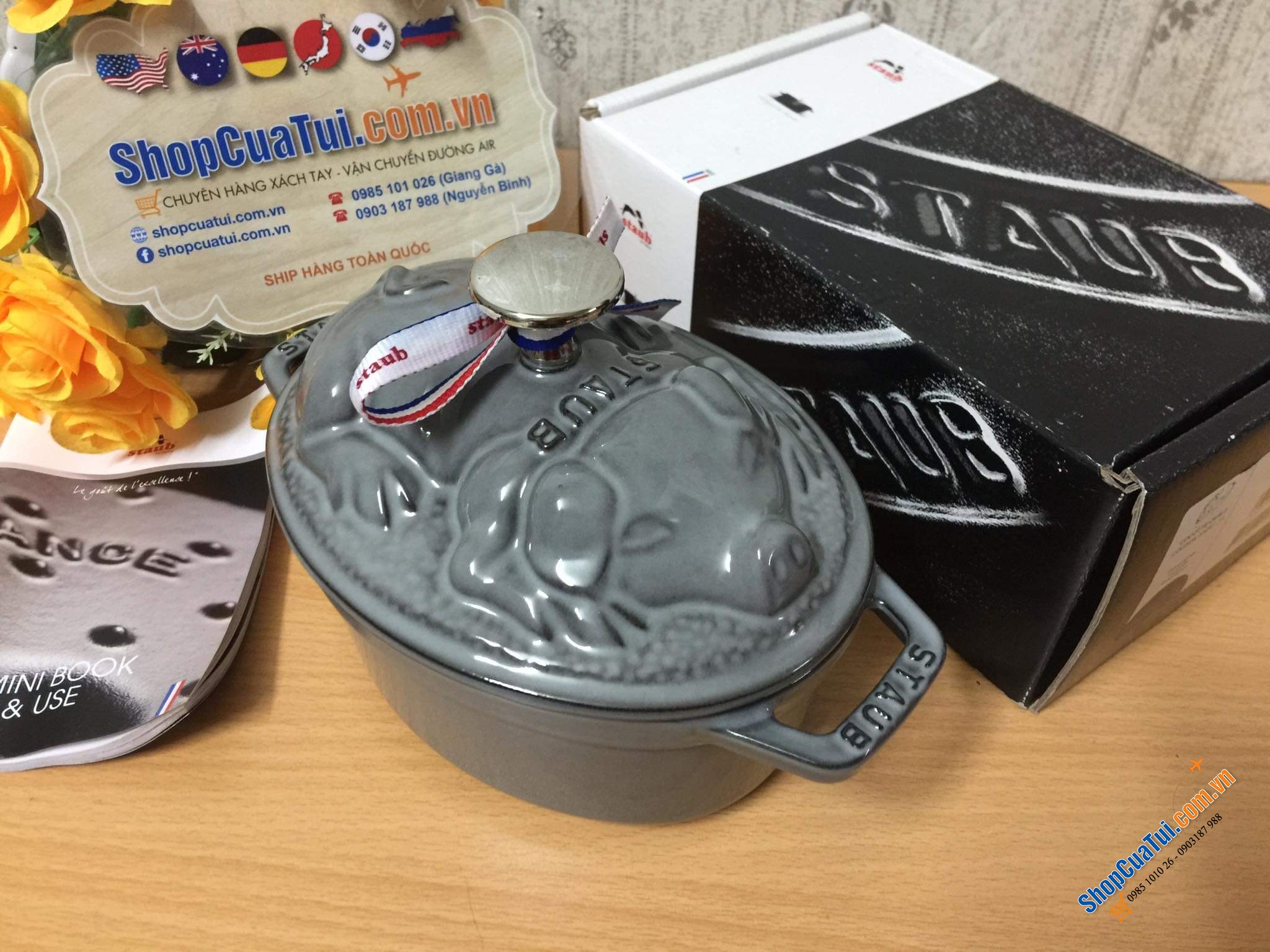 NỒI STAUB HEO SIÊU LỘC - MADE IN FRANCE