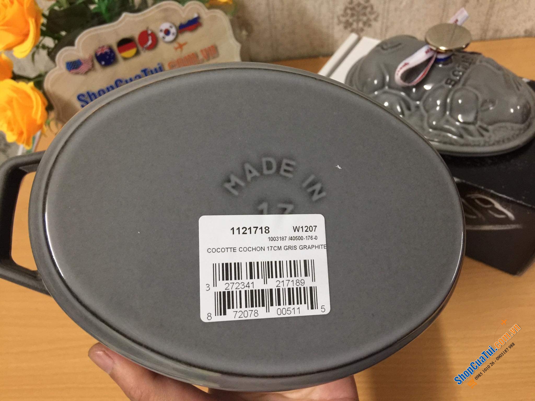 NỒI STAUB HEO SIÊU LỘC - MADE IN FRANCE