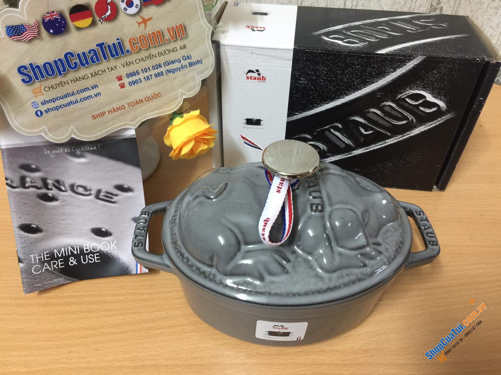 NỒI STAUB HEO SIÊU LỘC - MADE IN FRANCE