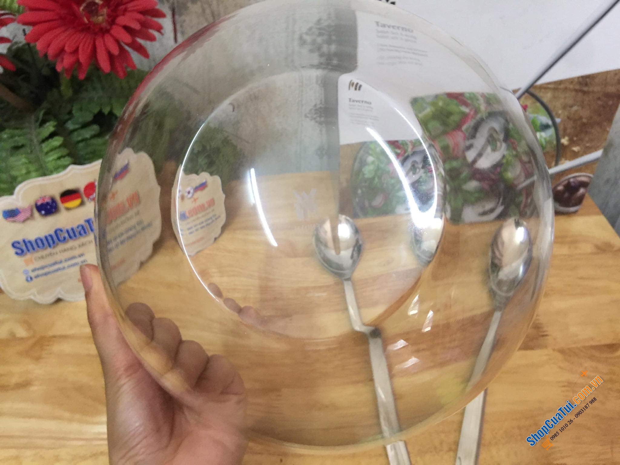 SET BÁT TRỘN SALAT KÈM THÌA WMF TAVERNO