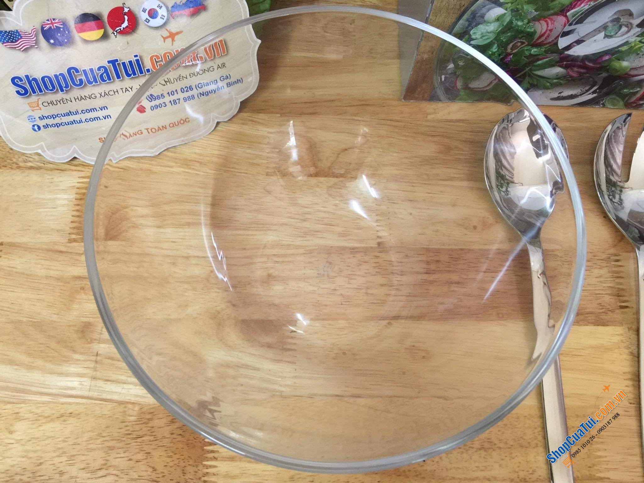 SET BÁT TRỘN SALAT KÈM THÌA WMF TAVERNO