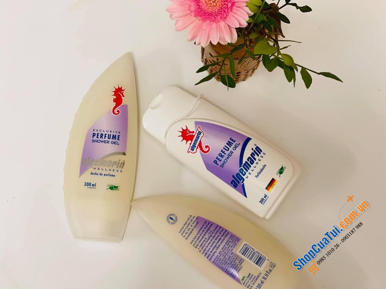Sữa Tắm Cá Ngựa Đức chai vuông 300ml, thơm nhẹ nhàng nhưng bền bỉ, quyến rũ, phong cách quý phái, sang trọng suốt cả ngày