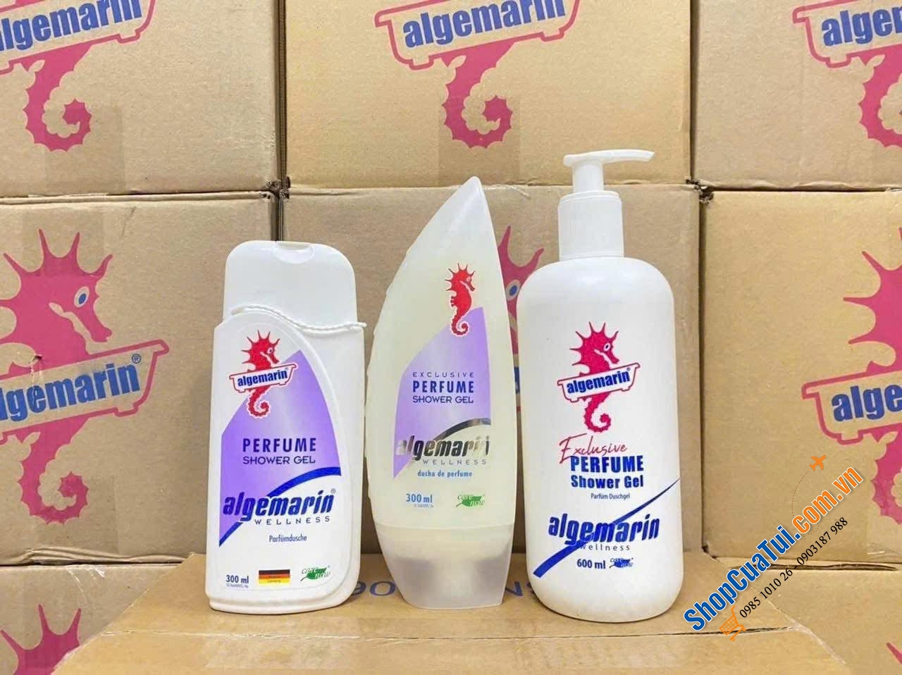 Sữa Tắm Cá Ngựa Đức chai vuông 300ml, thơm nhẹ nhàng nhưng bền bỉ, quyến rũ, phong cách quý phái, sang trọng suốt cả ngày