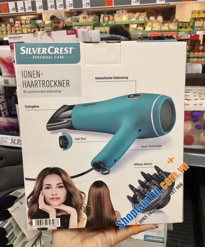 Máy sấy tóc Silvercrest Ion SHTK 2000