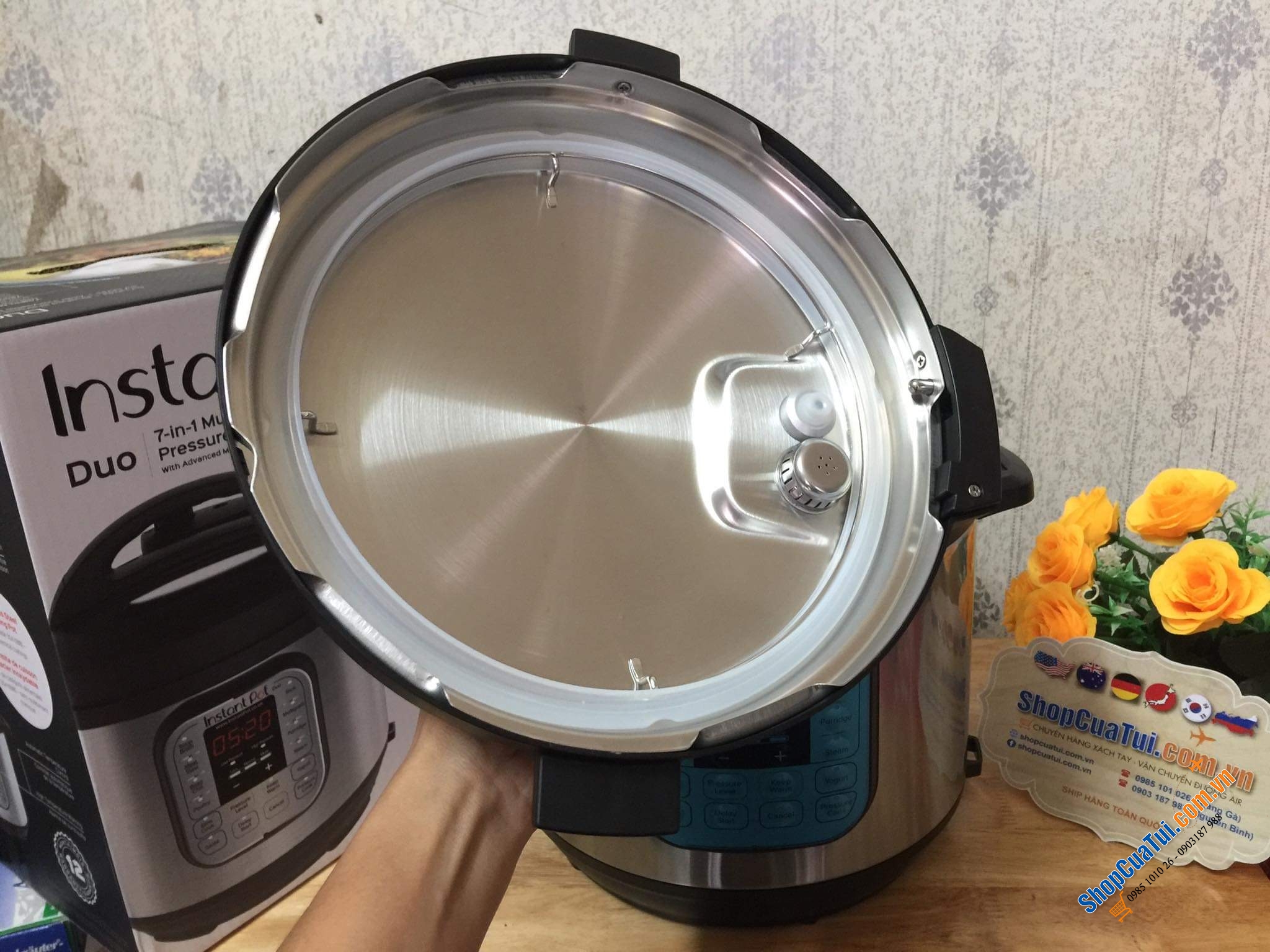 NỒI ÁP SUẤT ĐA NĂNG THÔNG MINH INSTANT POT 5,7 lít