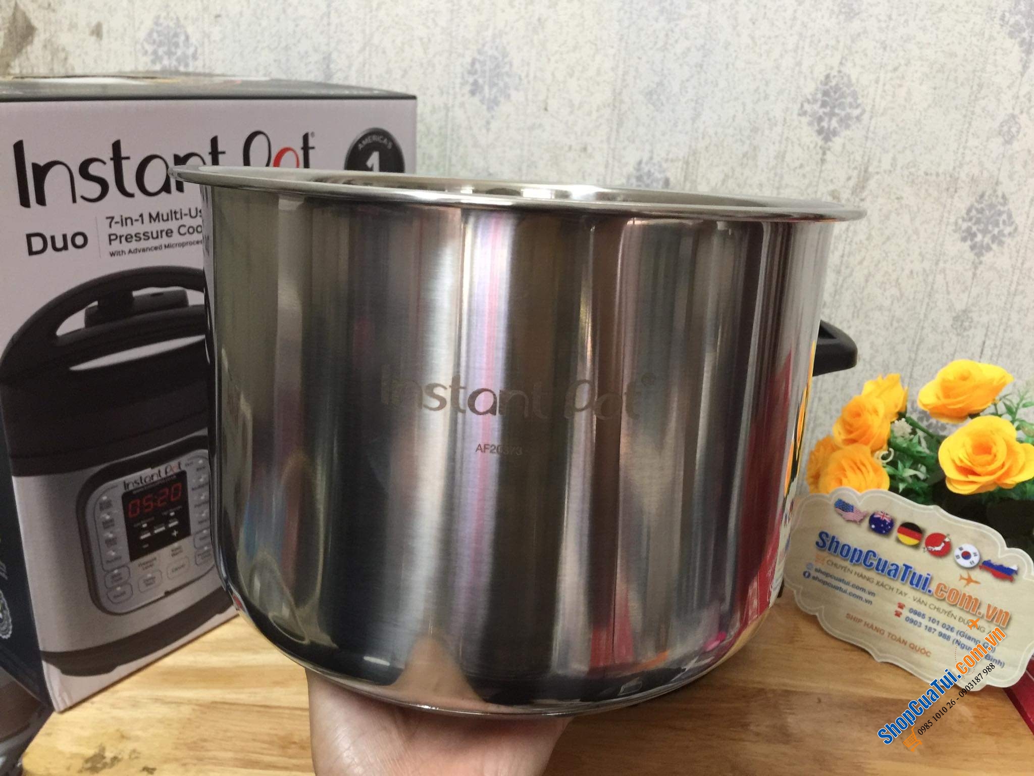 NỒI ÁP SUẤT ĐA NĂNG THÔNG MINH INSTANT POT 5,7 lít