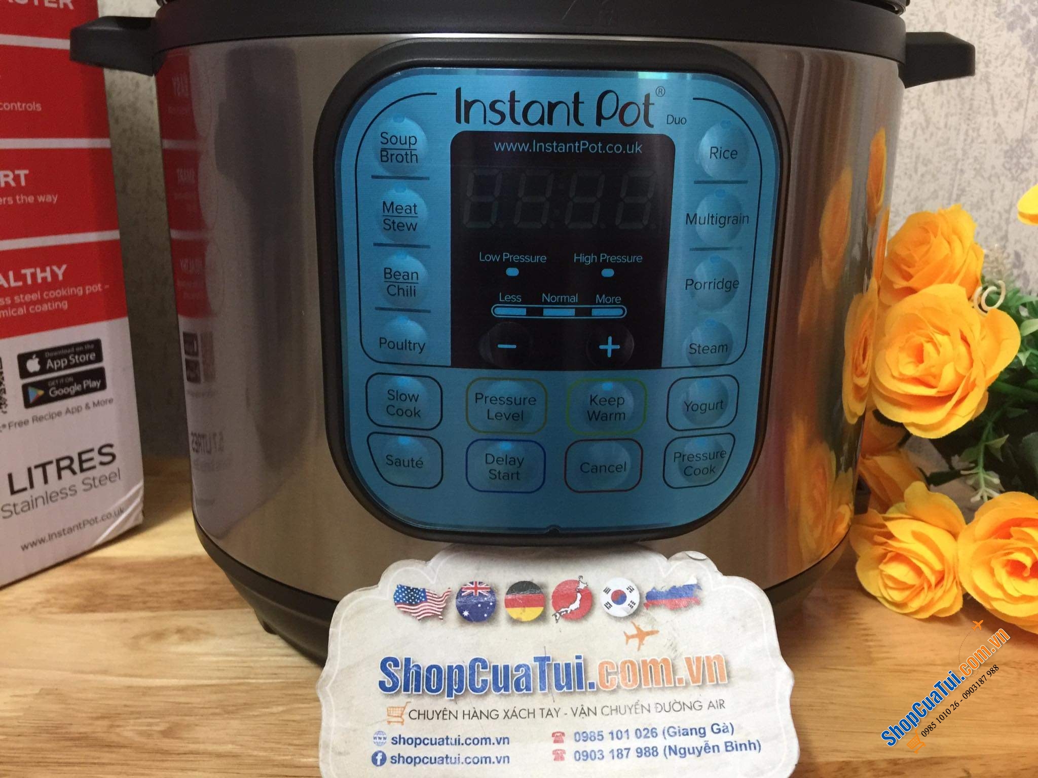 NỒI ÁP SUẤT ĐA NĂNG THÔNG MINH INSTANT POT 5,7 lít