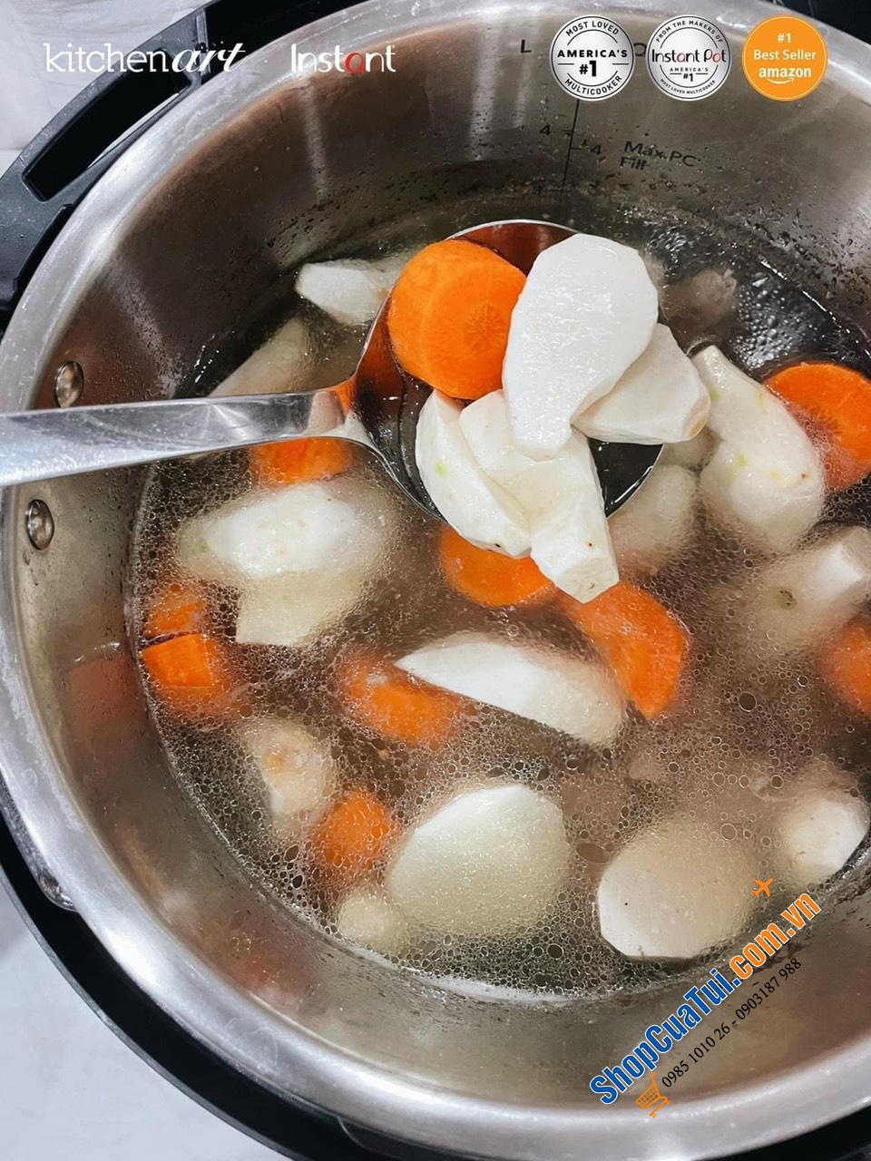 NỒI ÁP SUẤT ĐA NĂNG THÔNG MINH INSTANT POT 5,7 lít