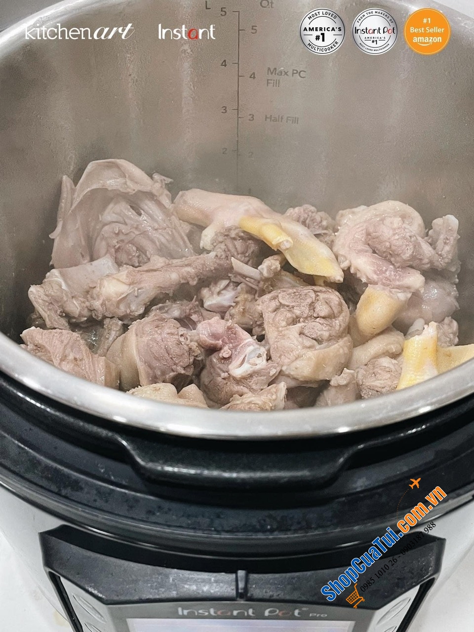 NỒI ÁP SUẤT ĐA NĂNG THÔNG MINH INSTANT POT 5,7 lít