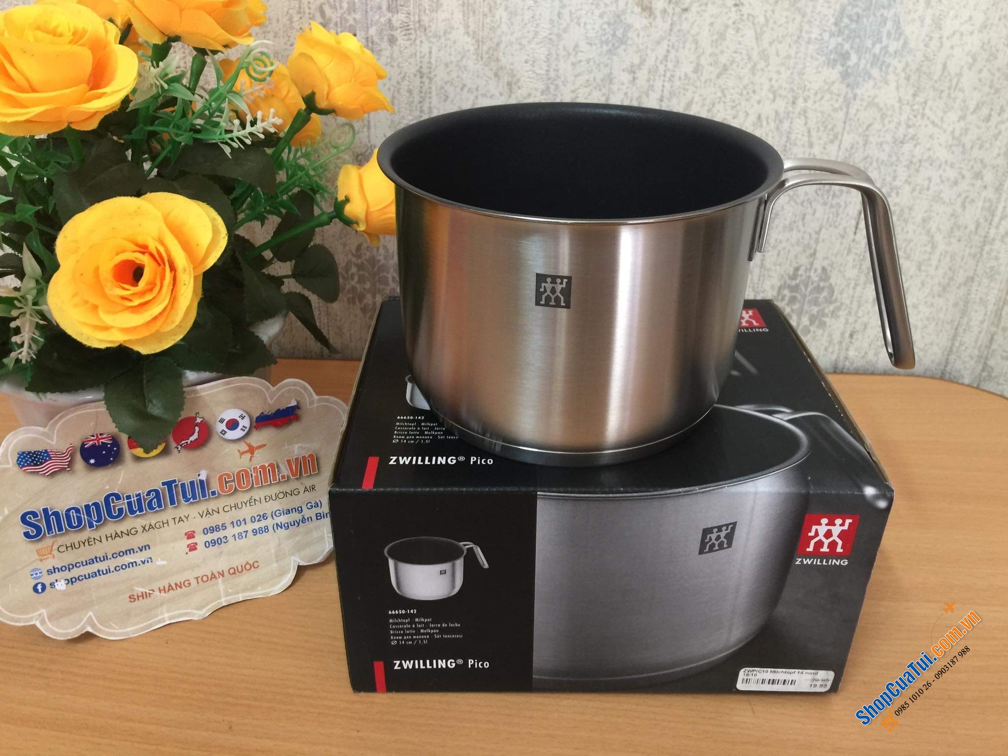 CA ĐUN CHỐNG DÍNH Zwilling 14cm
