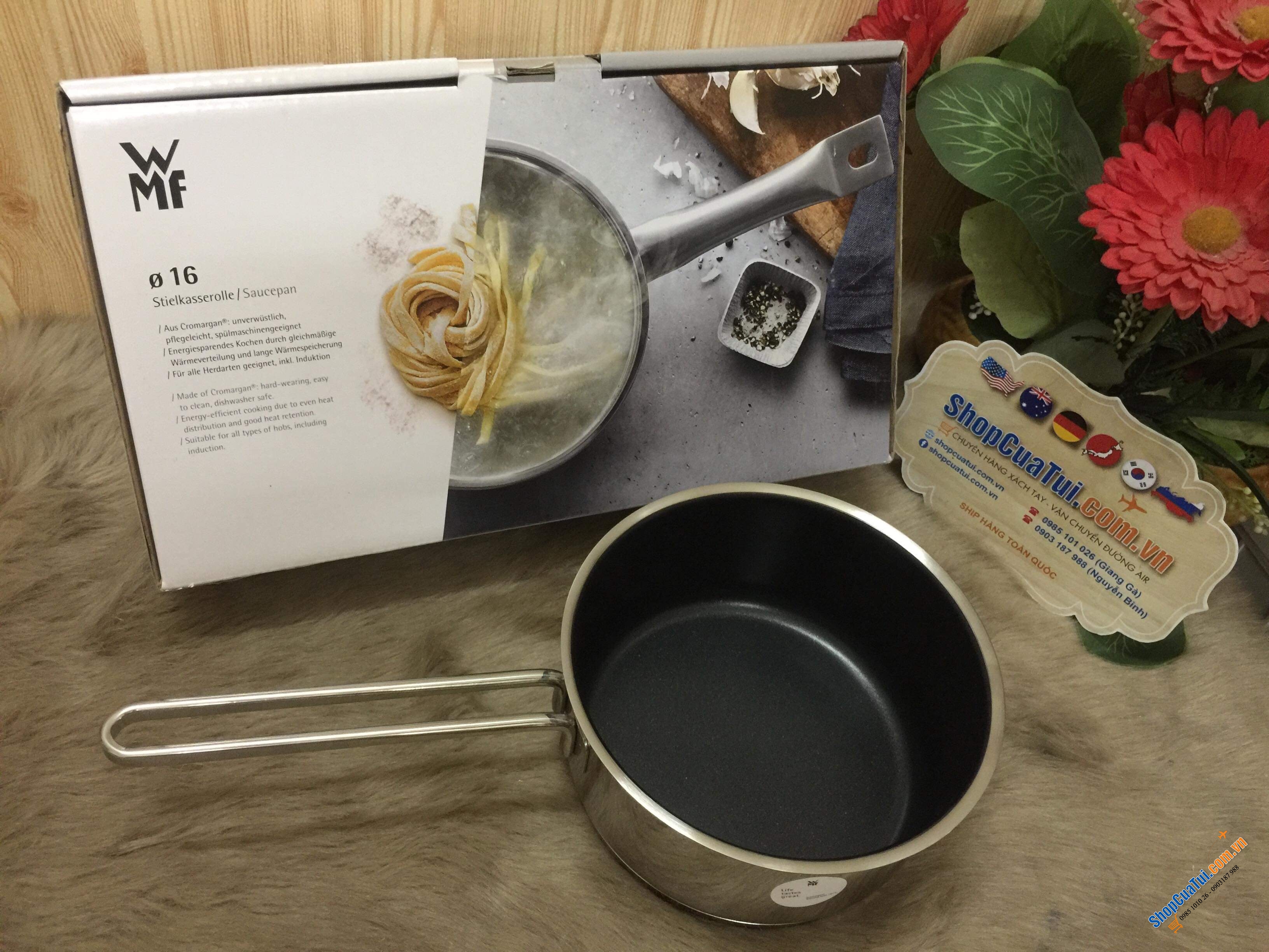 QUÁNH CHỐNG DÍNH WMF VIGNOLA 16 cm