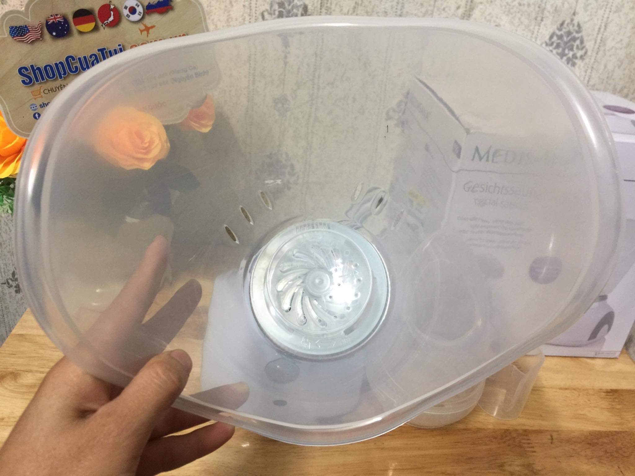 MÁY XÔNG MẶT - MÁY  XÔNG HƠI MẶT MEDISANA FSS