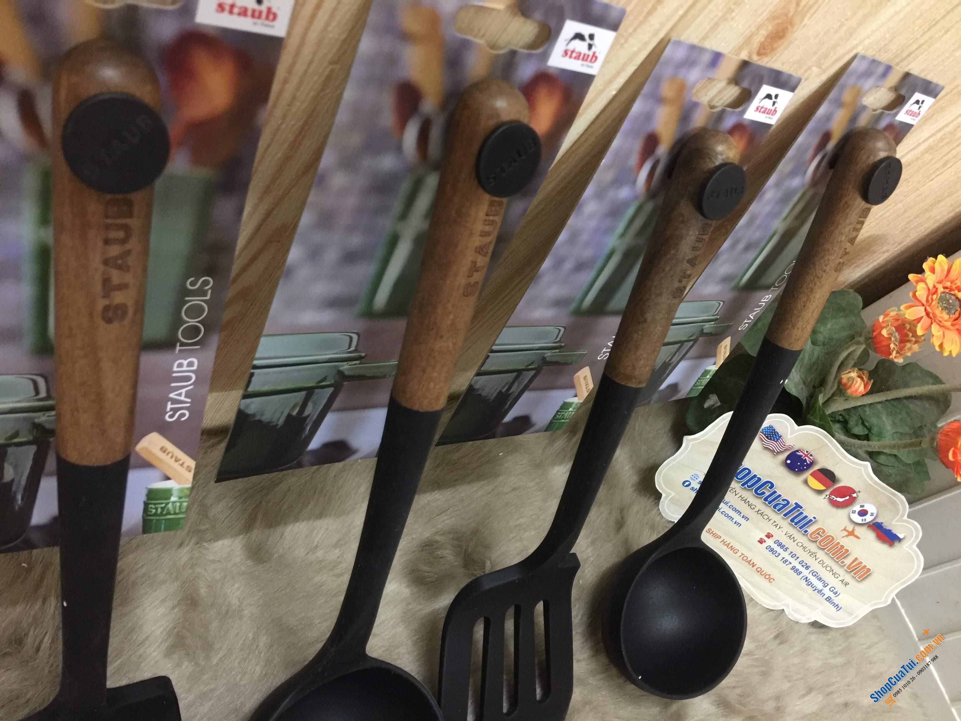 SET MUÔI CANH TO - XẺNG XÀO LẬT STAUB