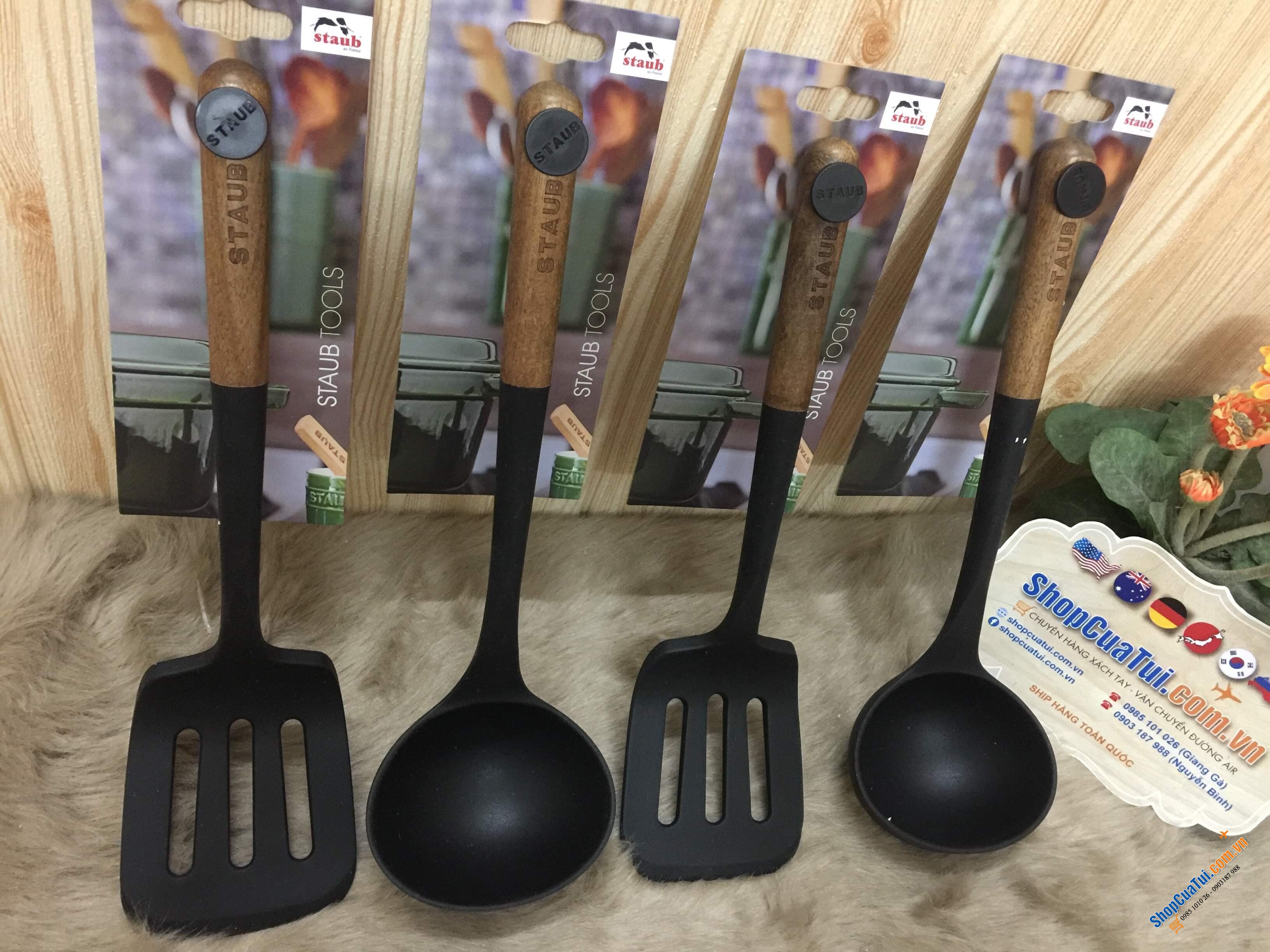 SET MUÔI CANH TO - XẺNG XÀO LẬT STAUB