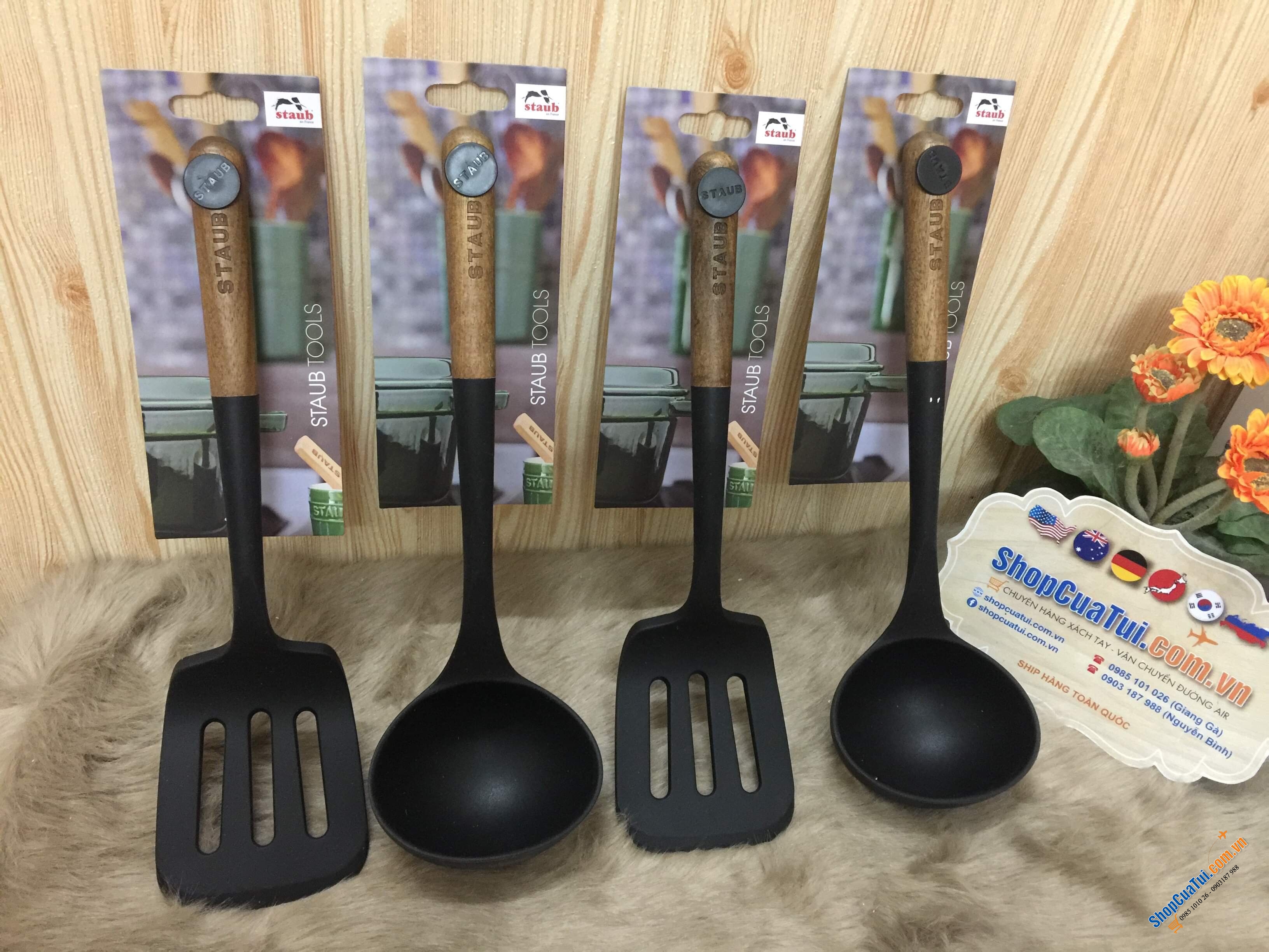 SET MUÔI CANH TO - XẺNG XÀO LẬT STAUB