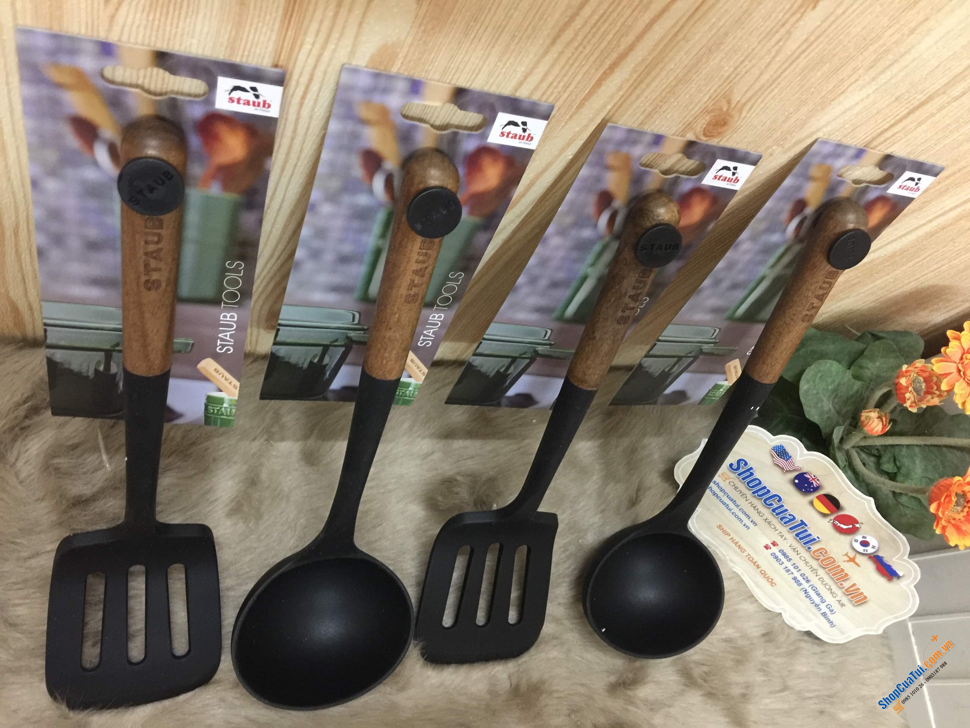 SET MUÔI CANH TO - XẺNG XÀO LẬT STAUB