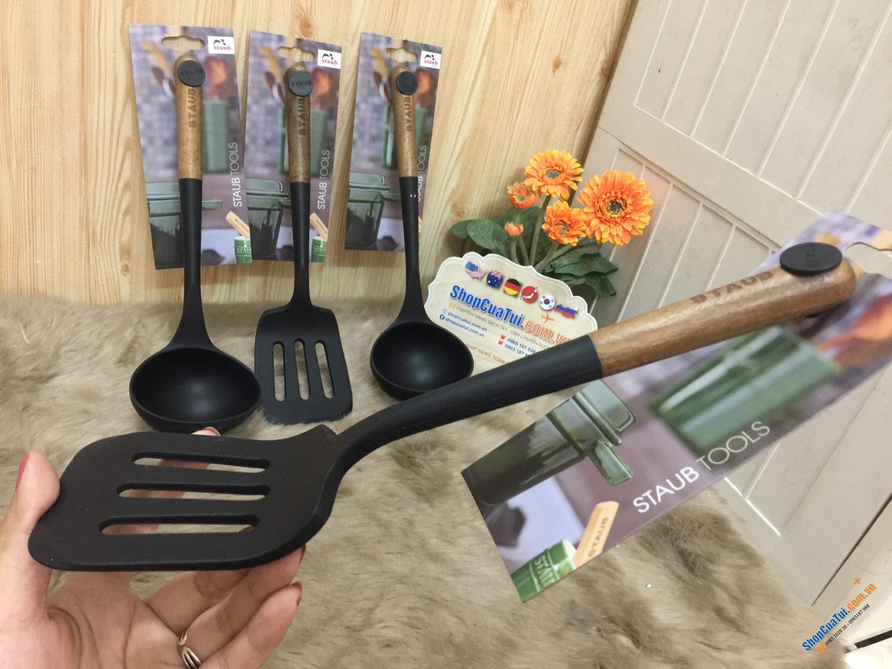 SET MUÔI CANH TO - XẺNG XÀO LẬT STAUB