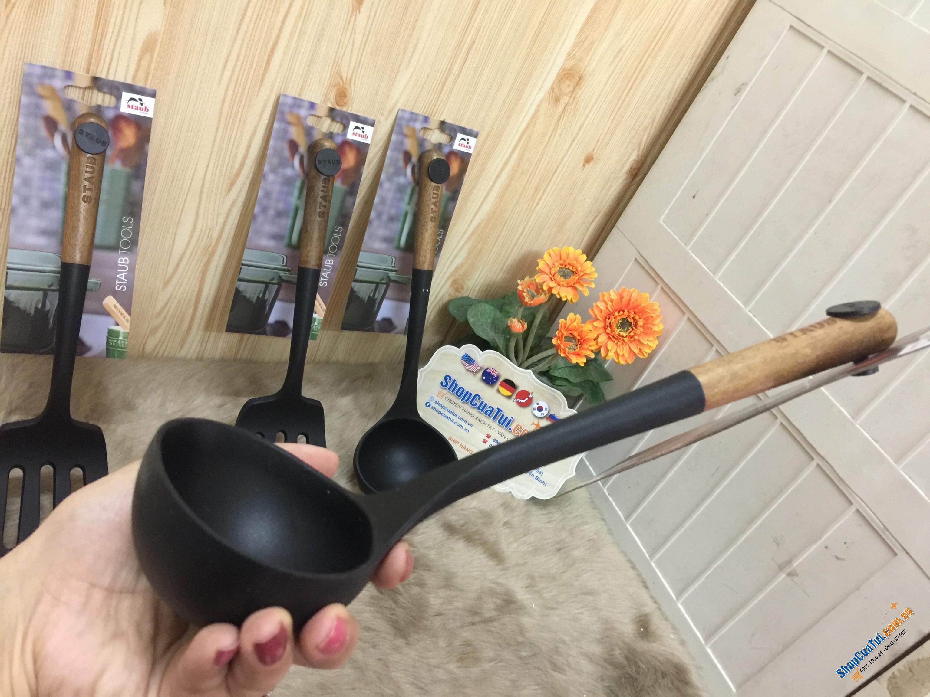 SET MUÔI CANH TO - XẺNG XÀO LẬT STAUB