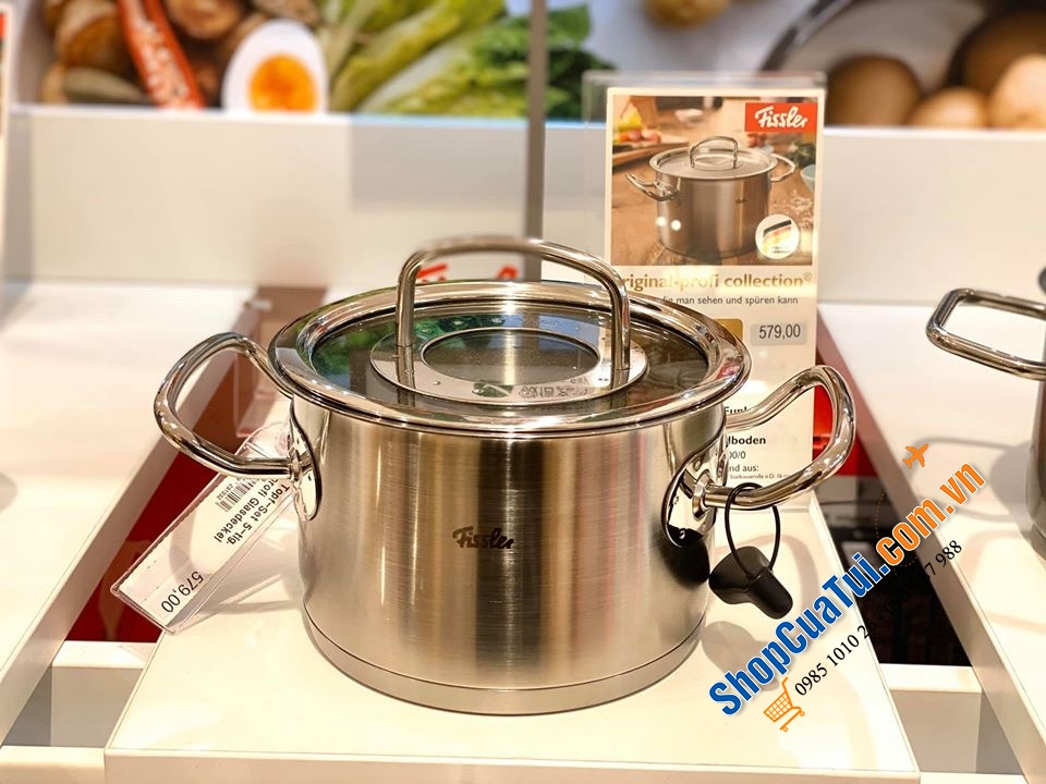 Bộ nồi Fissler Profi Original set 5 FISSLER ORIGINAL PPROFI - MADE IN GERMANY