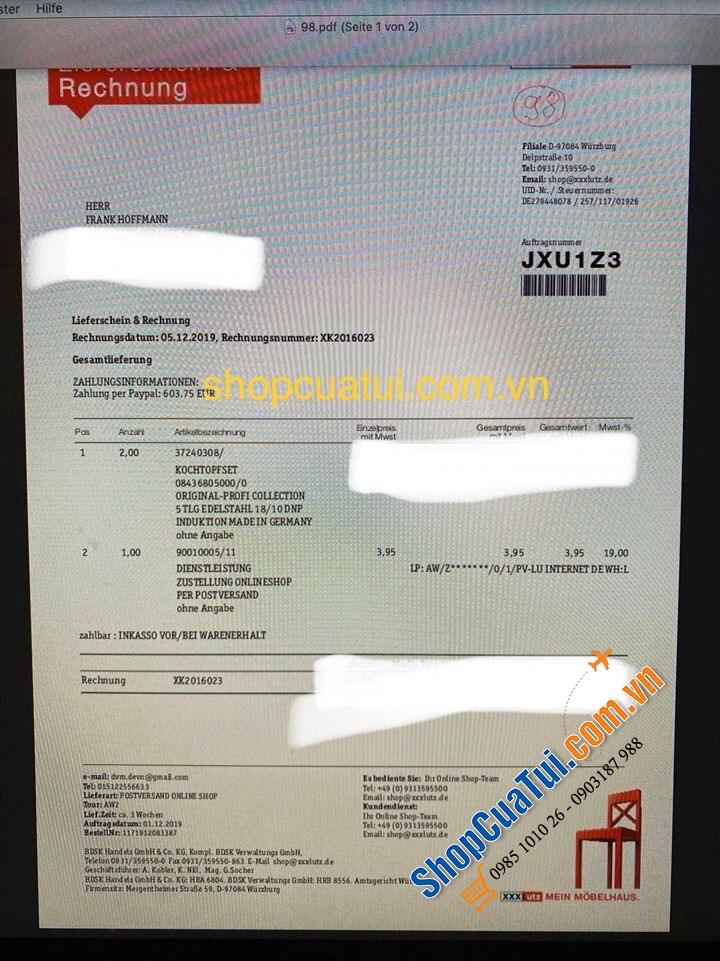 Bộ nồi Fissler Profi Original set 5 FISSLER ORIGINAL PPROFI - MADE IN GERMANY