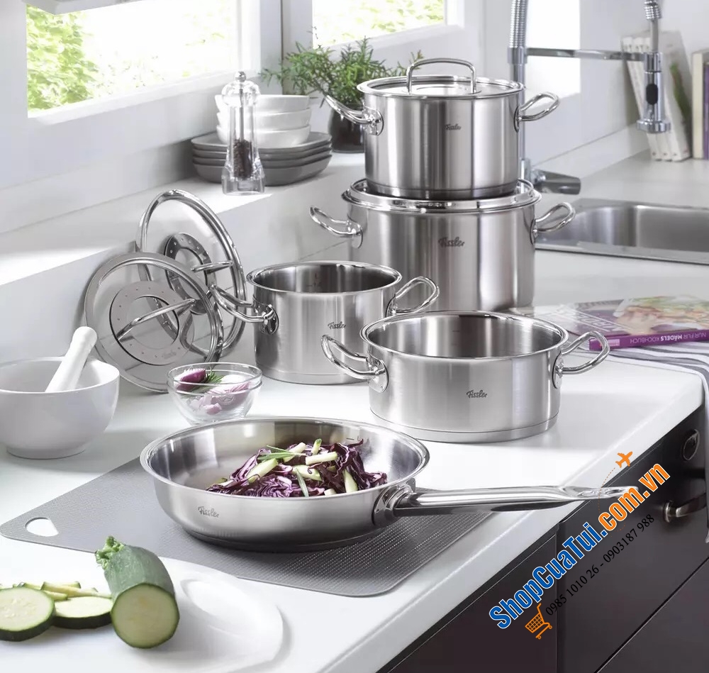 Bộ nồi Fissler Profi Original set 5 FISSLER ORIGINAL PPROFI - MADE IN GERMANY