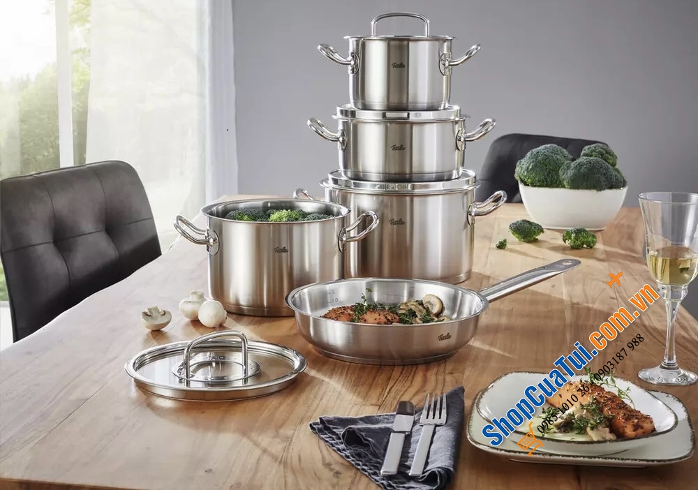 Bộ nồi Fissler Profi Original set 5 FISSLER ORIGINAL PPROFI - MADE IN GERMANY