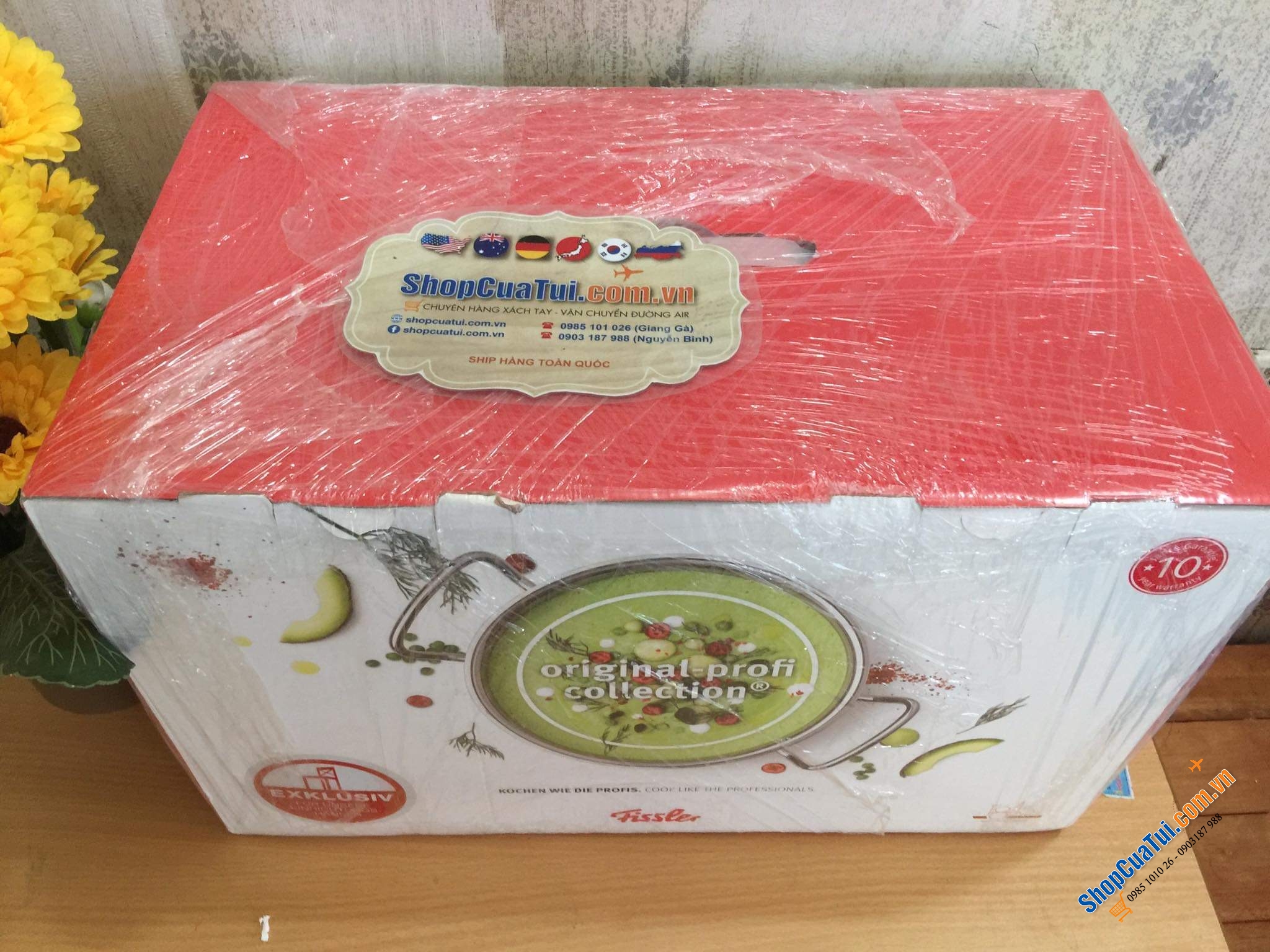 Bộ nồi Fissler Profi Original set 5 FISSLER ORIGINAL PPROFI - MADE IN GERMANY