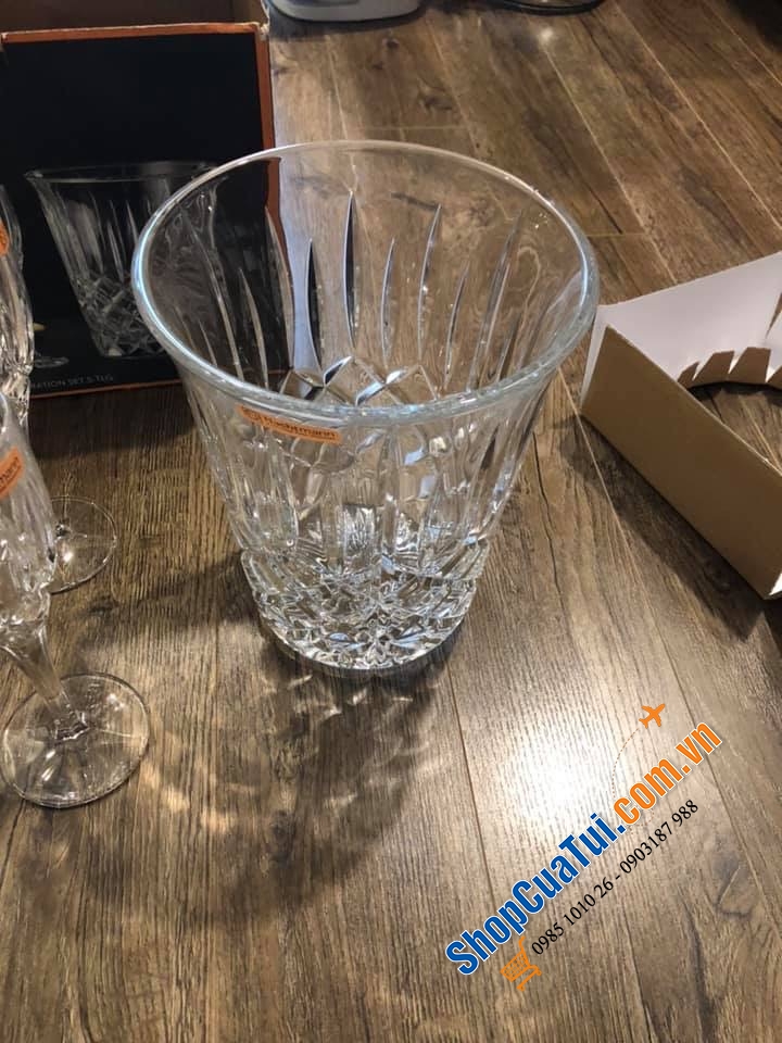 BÌNH ƯỚP LẠNH RƯỢU , CHAMPAGNE VÀ 4 LY UỐNG CHAMPAGNE NACHTMANN