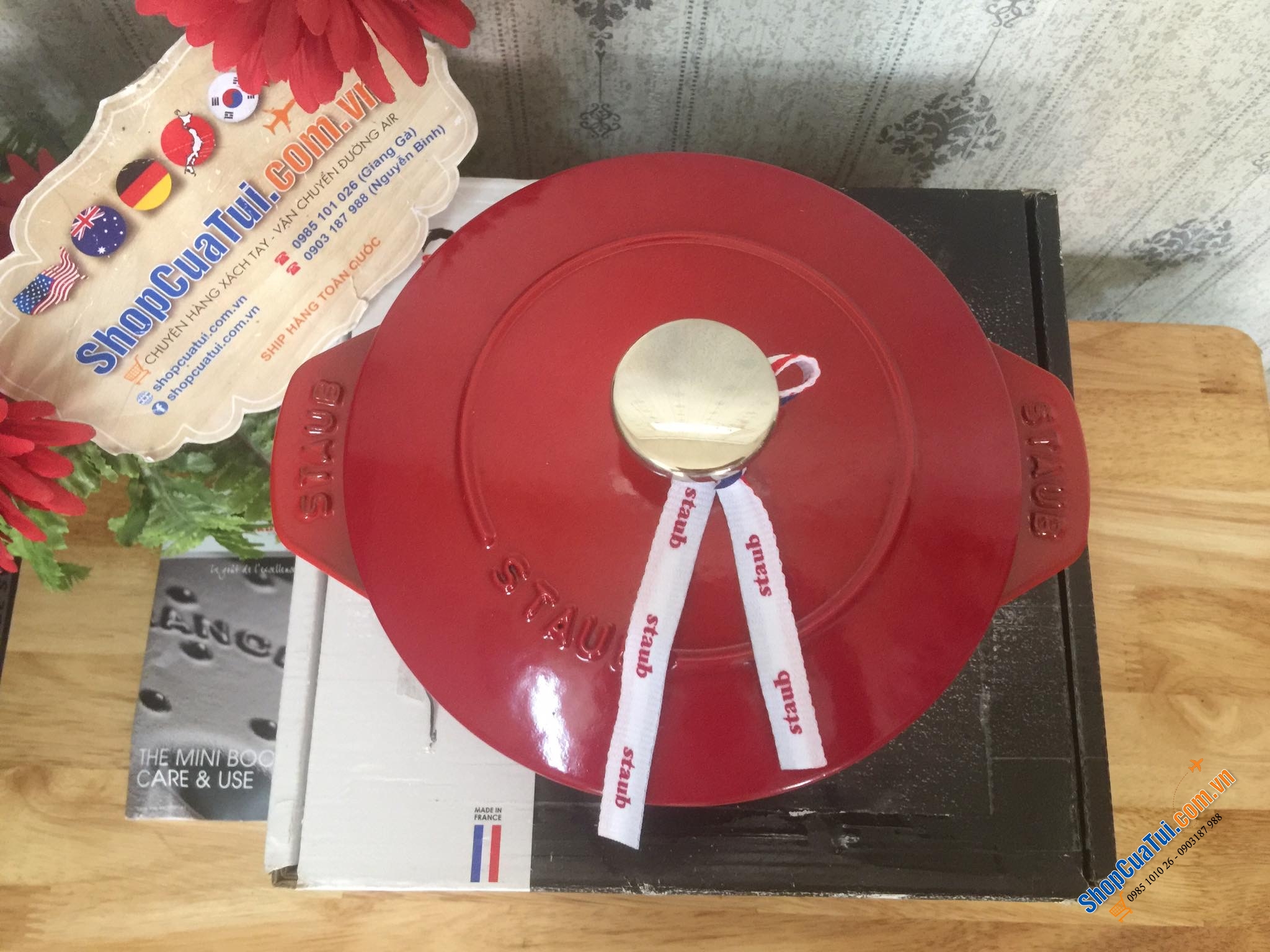 NỒI STAUB GOHAN 16 CM ĐỎ