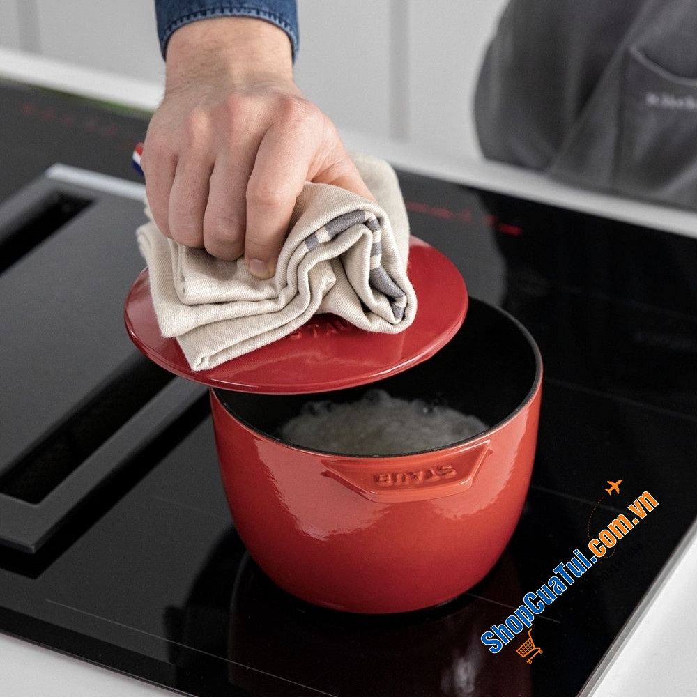 NỒI STAUB GOHAN 16 CM ĐỎ
