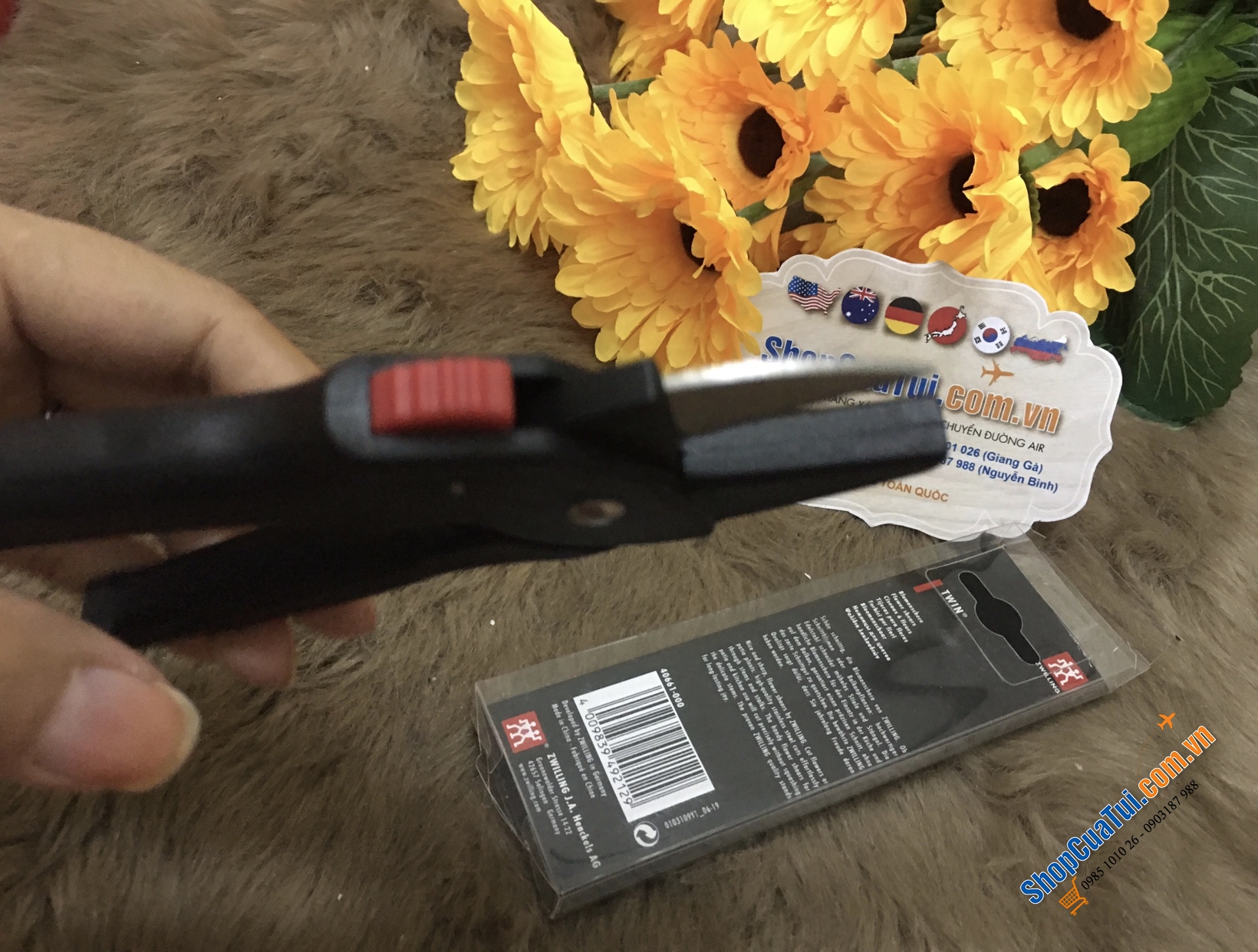 KÉO CẮT HOA - TỈA CÀNH ZWILLING siêu xịn - làm vườn