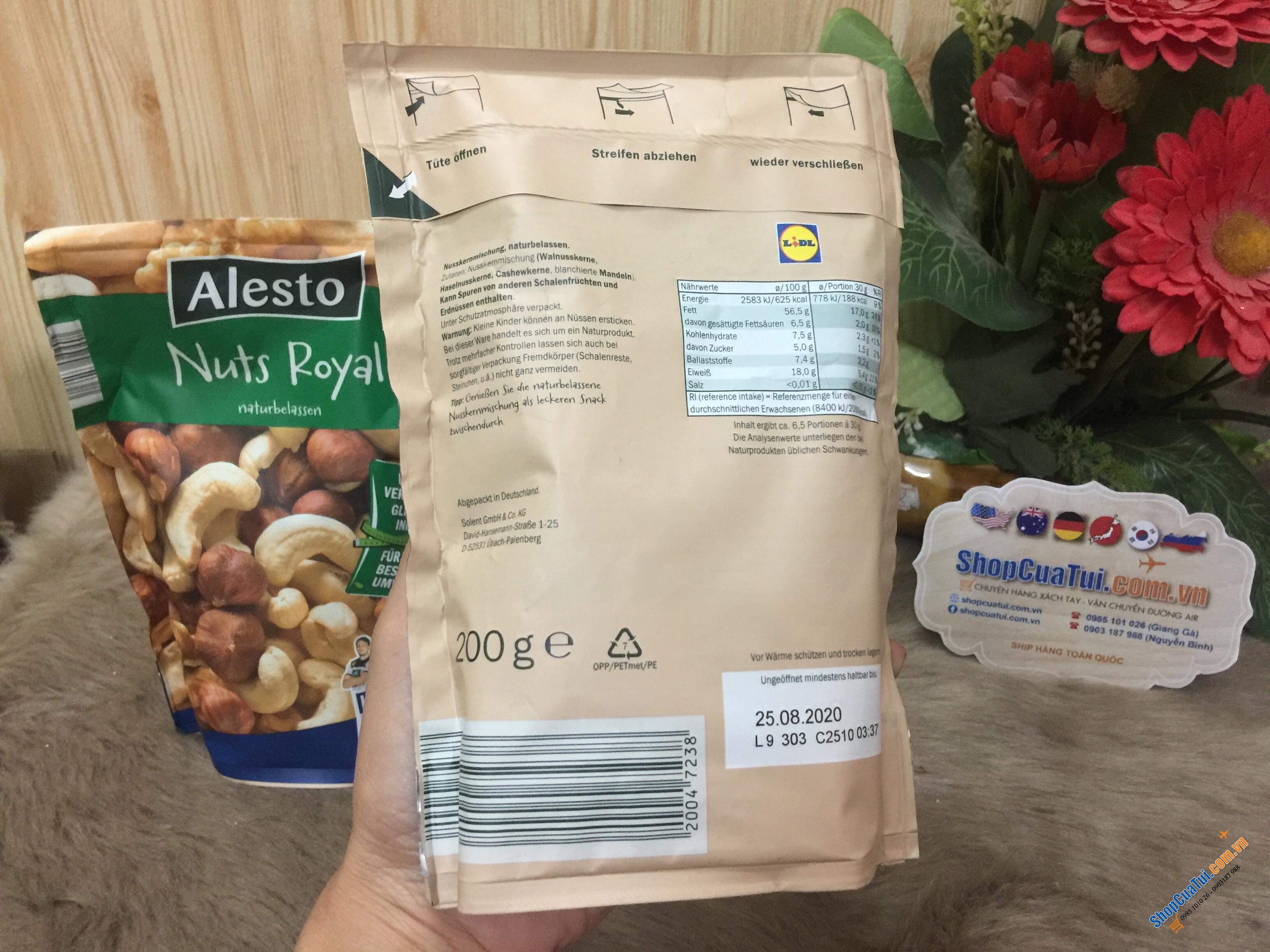 HẠT MIX NGON ALESTO 200g