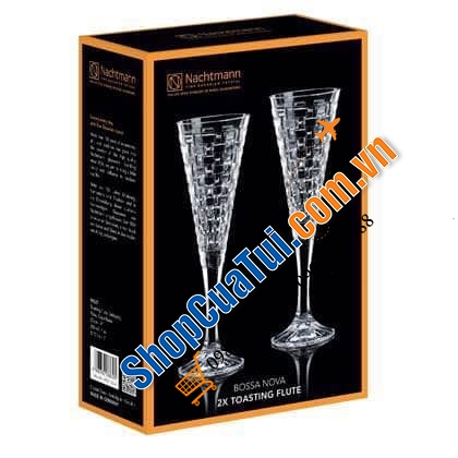 Set 2 ly champagne Nachtmann Bossa Nova * Made in Germany