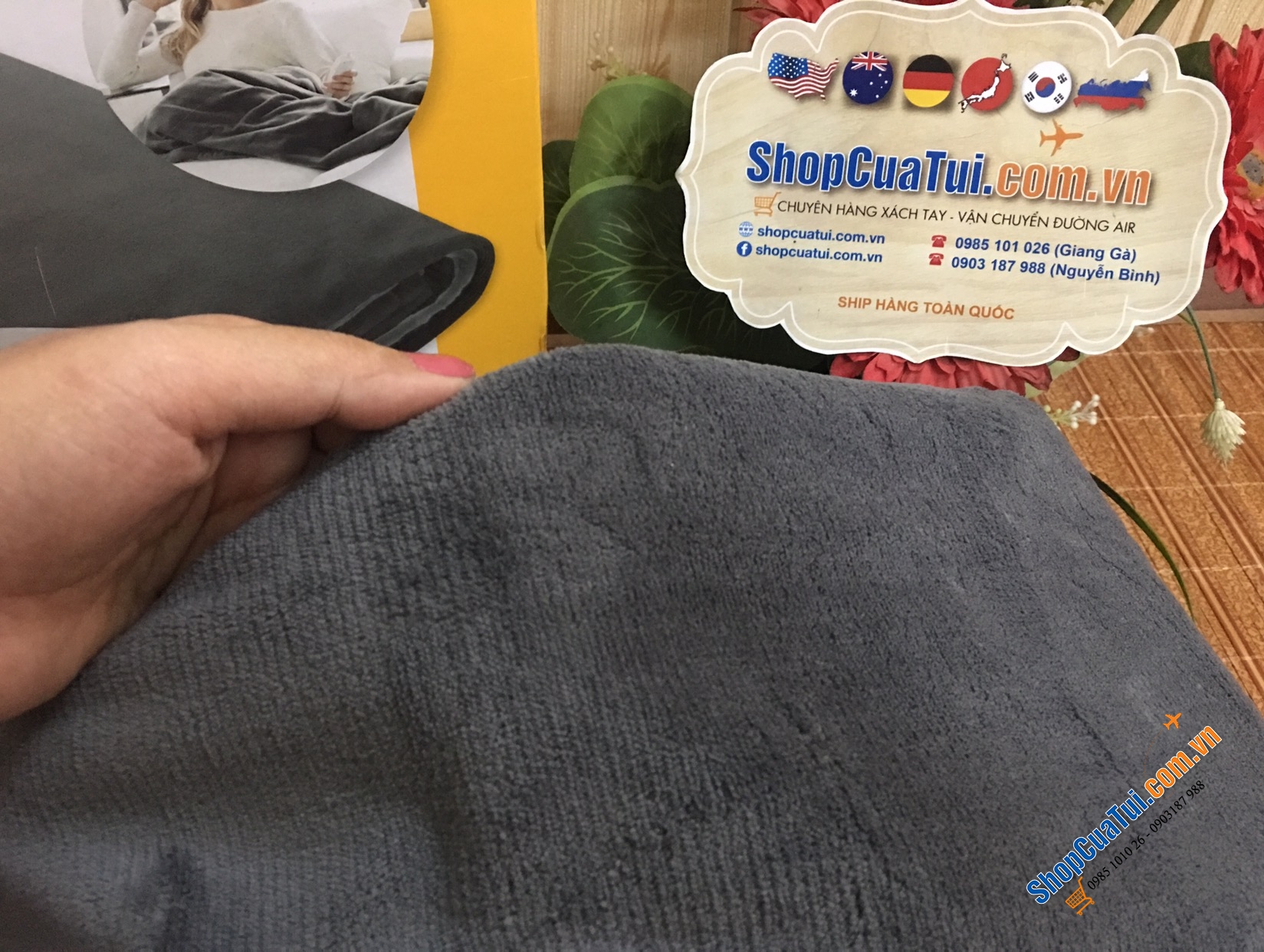 Chăn điện- CHĂN SƯỞI ĐIỆN size đại XXL MEDISANA HB675 - 150x200 cm