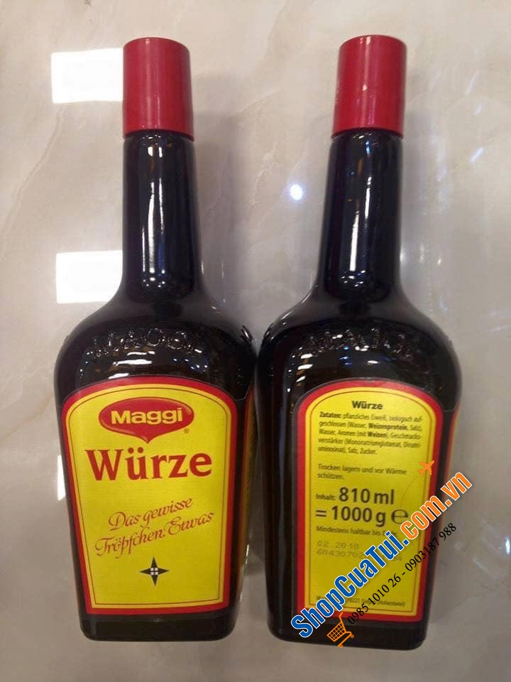 NƯỚC TƯƠNG MAGGI WÜRZE 250ml - Made in Germany