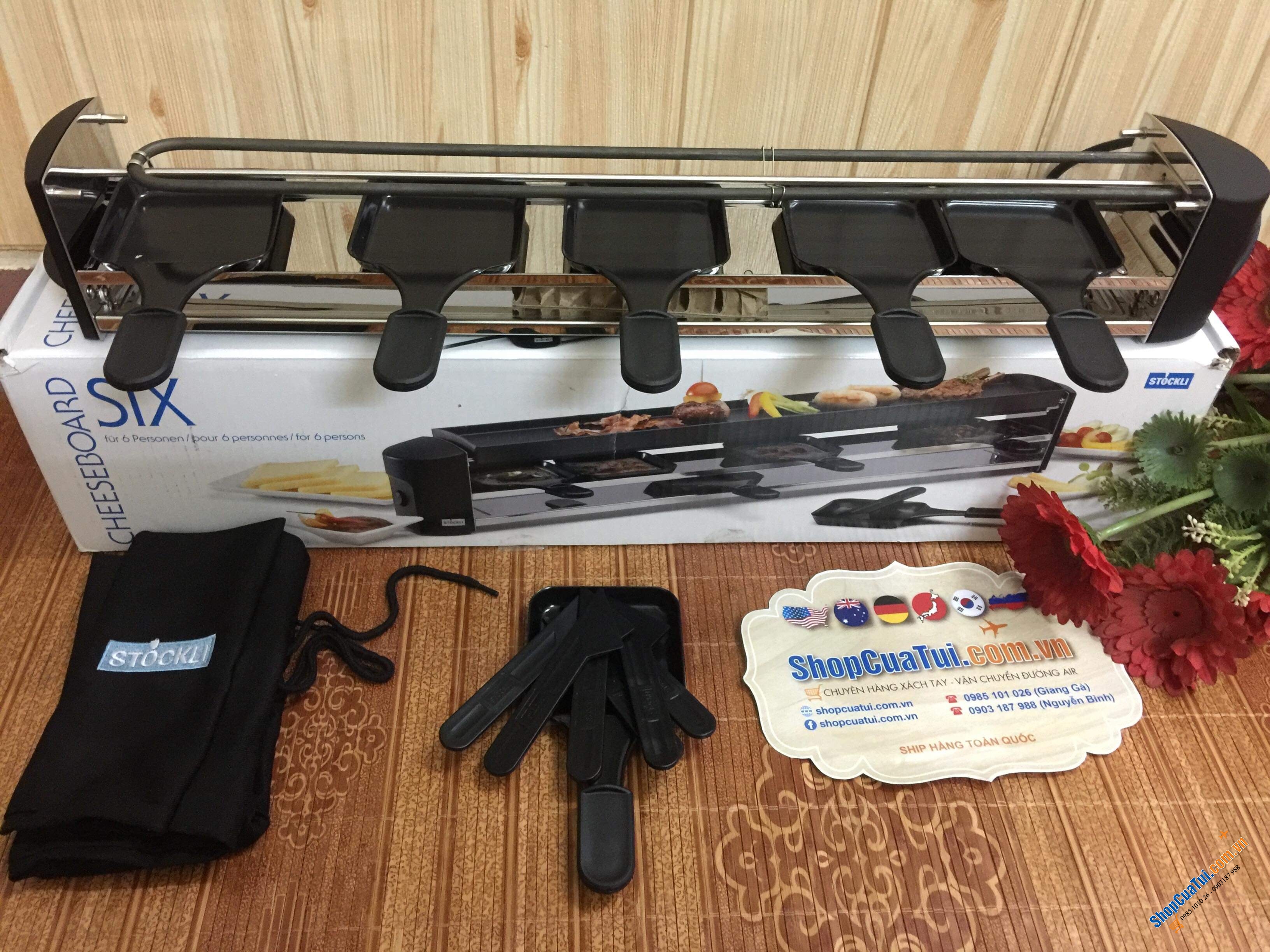 Bếp nướng Stöckli - hàng cao cấp Thuỵ Sĩ xuất Đức
