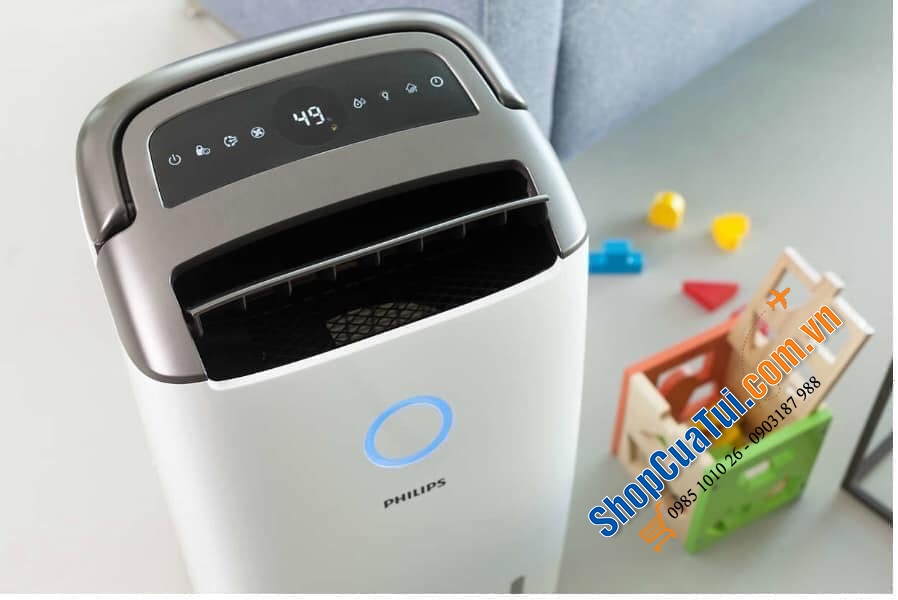 MÁY LỌC KHÔNG KHÍ VÀ HÚT ẨM 2in1 PHILIPS DE5205