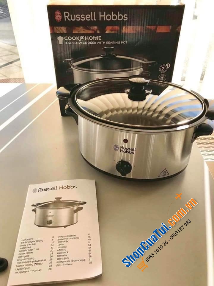 NỒI NẤU CHẬM RUSSEL HOBBS 3.5L