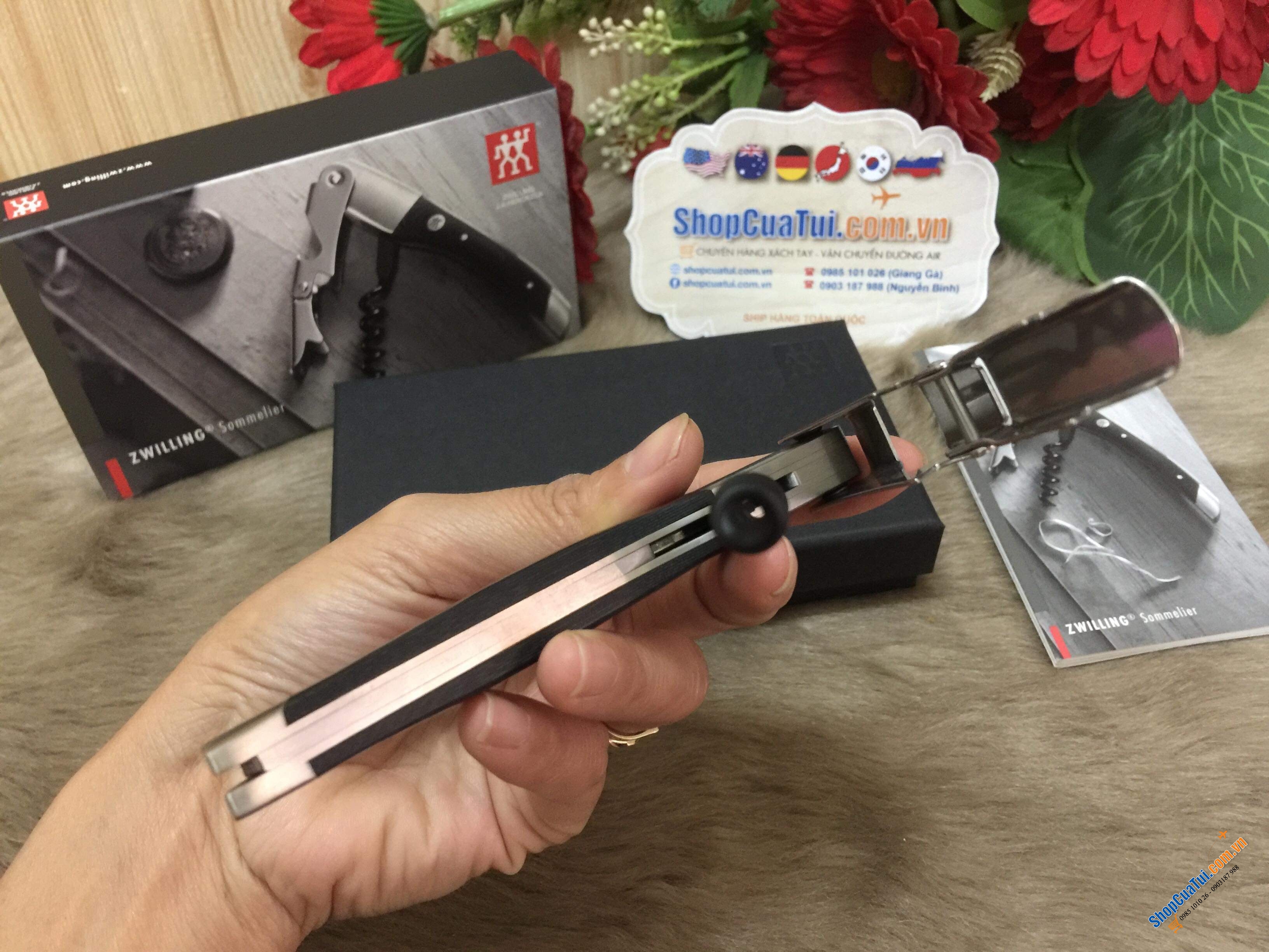 DỤNG CỤ MỞ RƯỢU VANG - MỞ BIA, NƯỚC NGỌT CAO CẤP ZWILLING