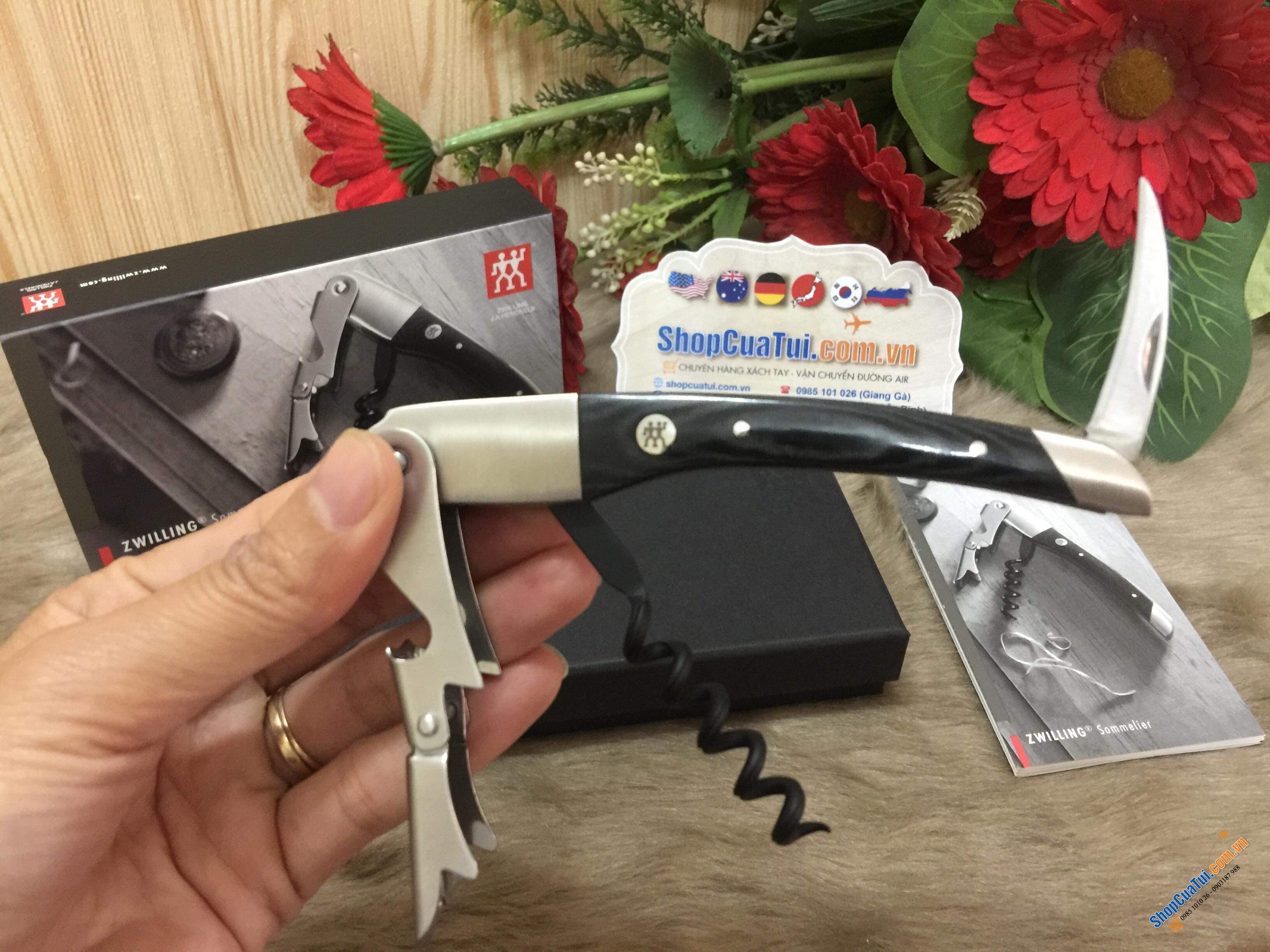 DỤNG CỤ MỞ RƯỢU VANG - MỞ BIA, NƯỚC NGỌT CAO CẤP ZWILLING